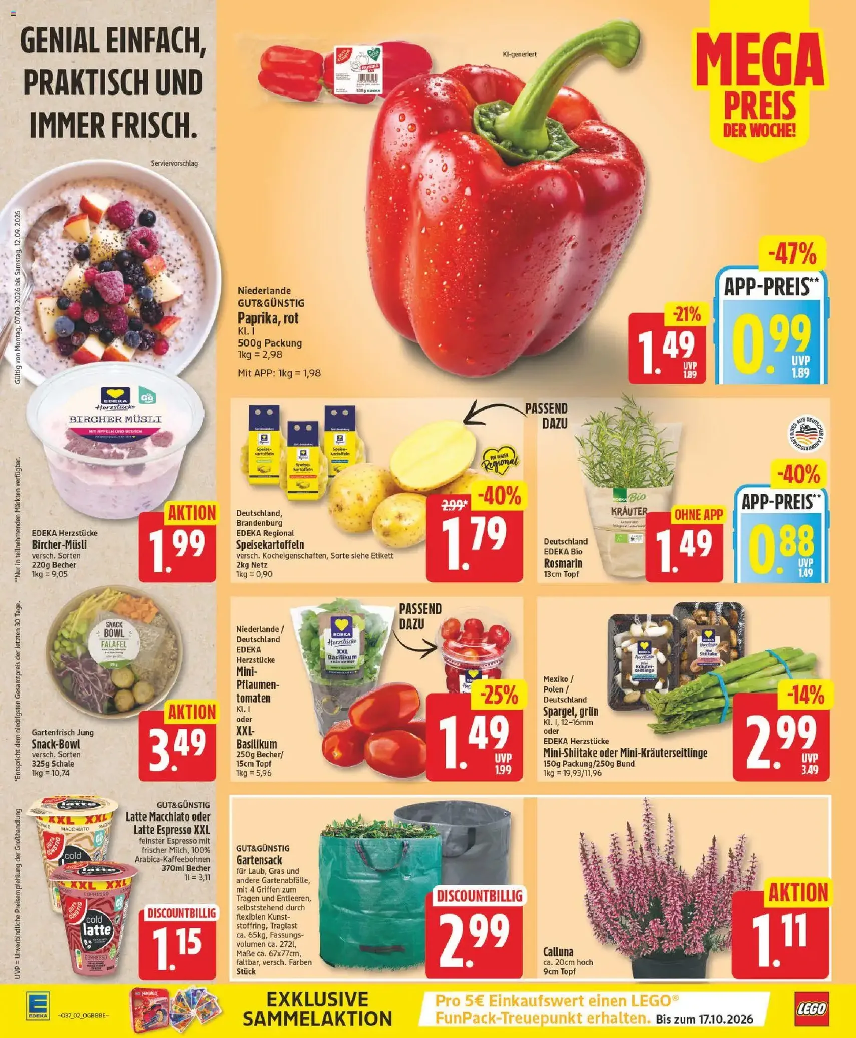 Edeka Prospekt - Gültiger Prospekt ab 07.09.2026, Seite 2 von insgesamt 29