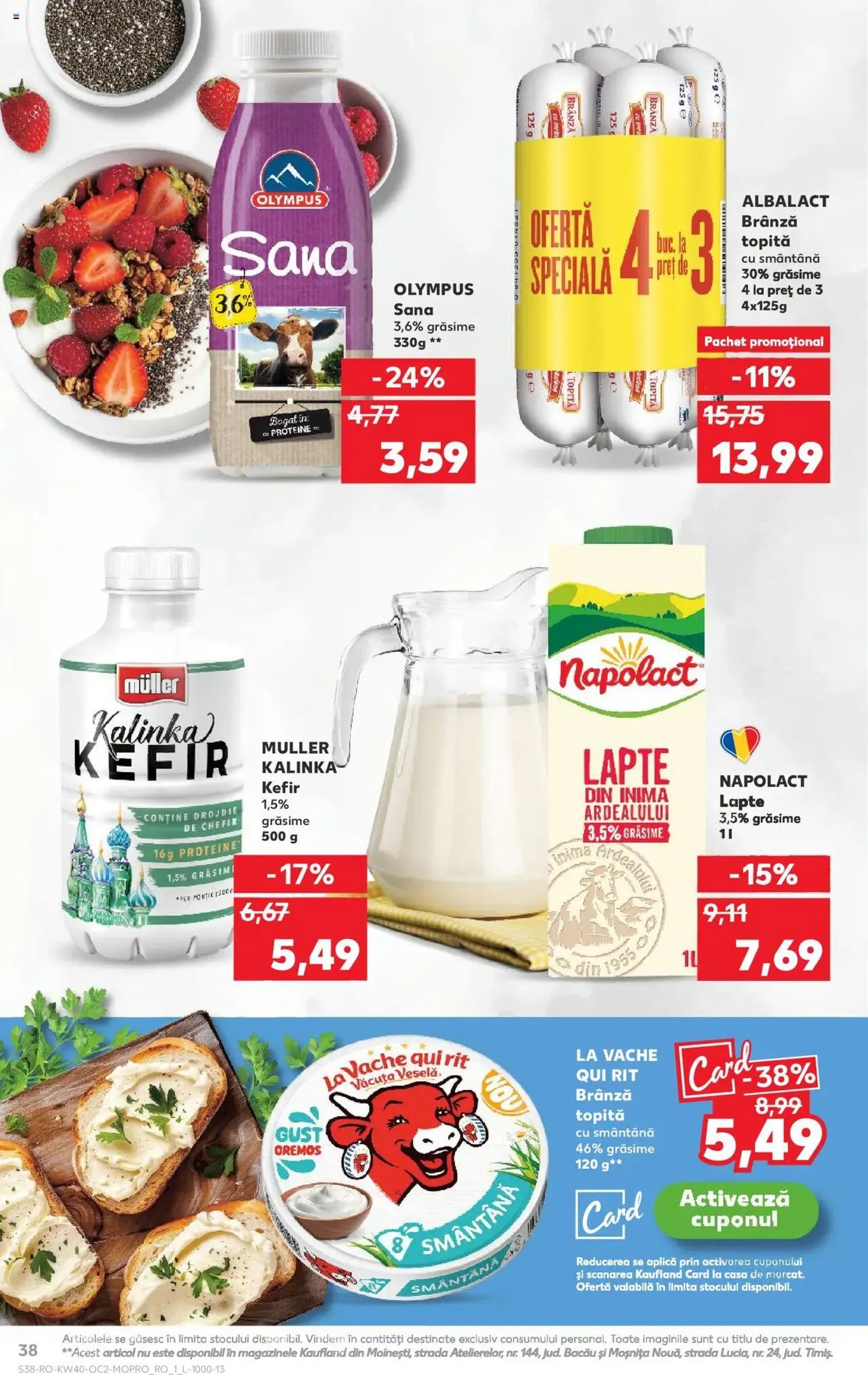 Kaufland RO - București - 2025.10.01. érvényes szórólap 38 oldal 70 oldalból Kaufland RO - București - 2025.10.01. érvényes szórólap 38 oldal 70 oldalból