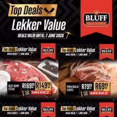 Bluff Meat Supply Top Deals. Lekker Value. - Flyer preview valid from 01/06/2026