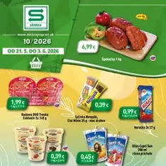 Sintra leták - náhľad letáku platný od 21.05.2026