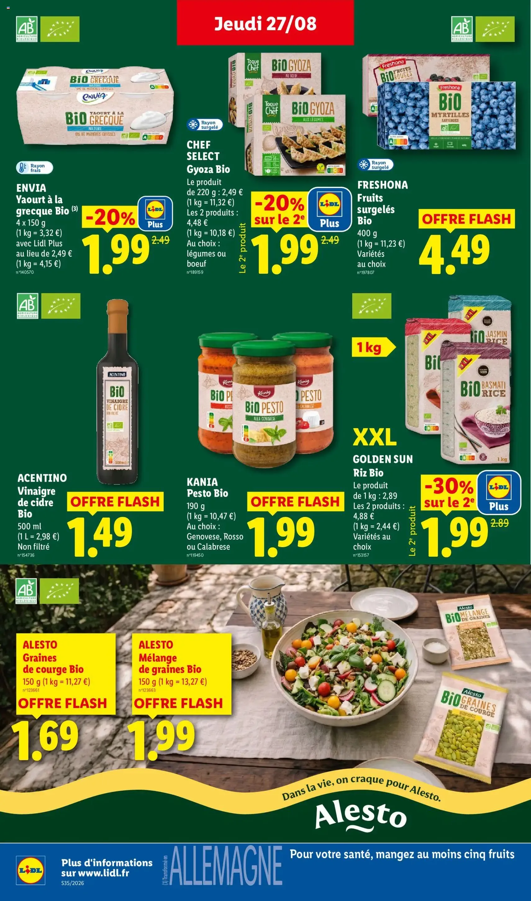 LIDL catalogue - brochure valable à partir du 27/08/2026, page 24 sur 61