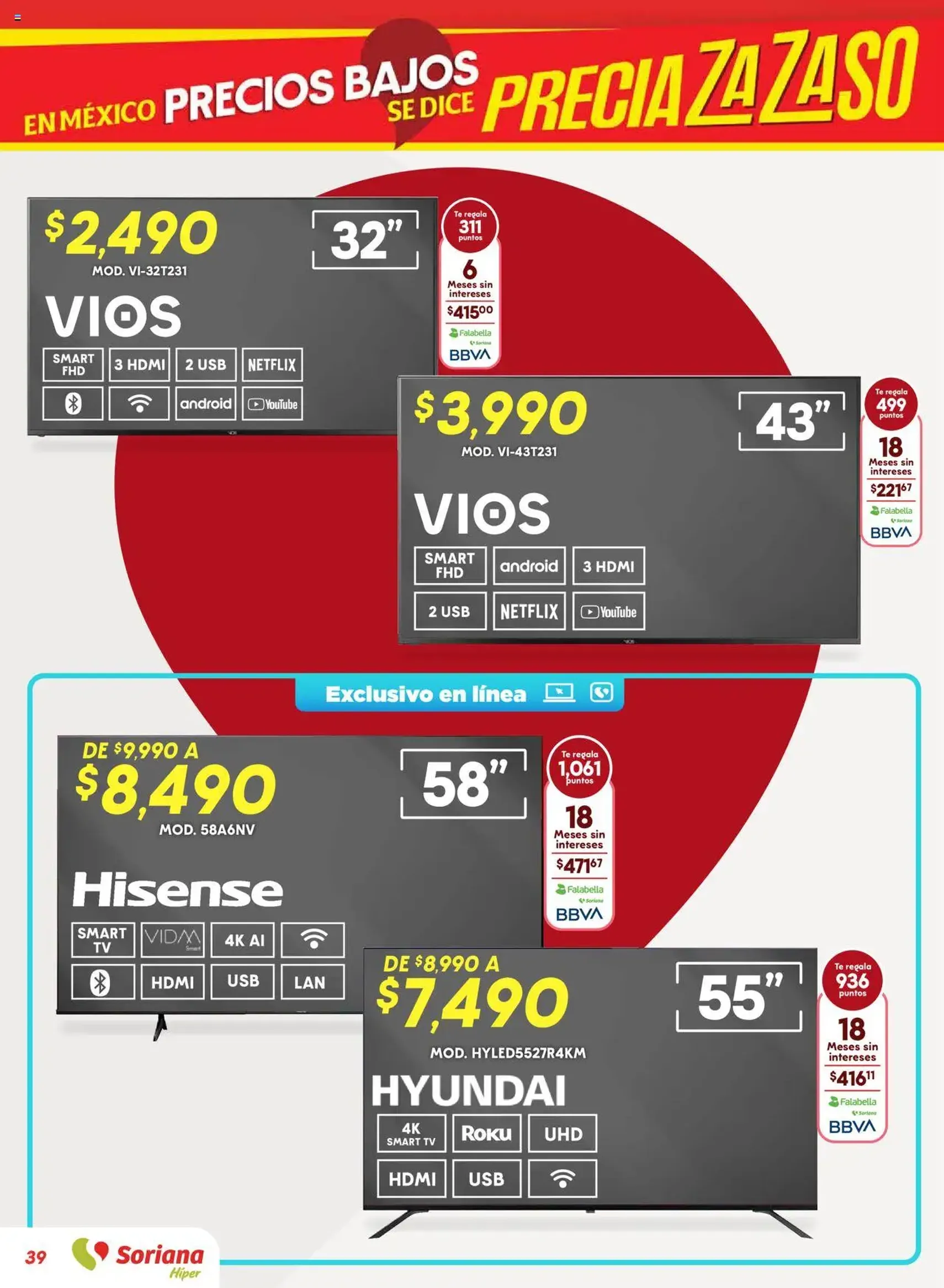 Soriana - Preciazazaso Híper: Ags, Col, Gto, Jal, Mich - folleto válido desde 14/08/2025 página 39 de 55 Soriana - Preciazazaso Híper: Ags, Col, Gto, Jal, Mich - folleto válido desde 14/08/2025 página 39 de 55