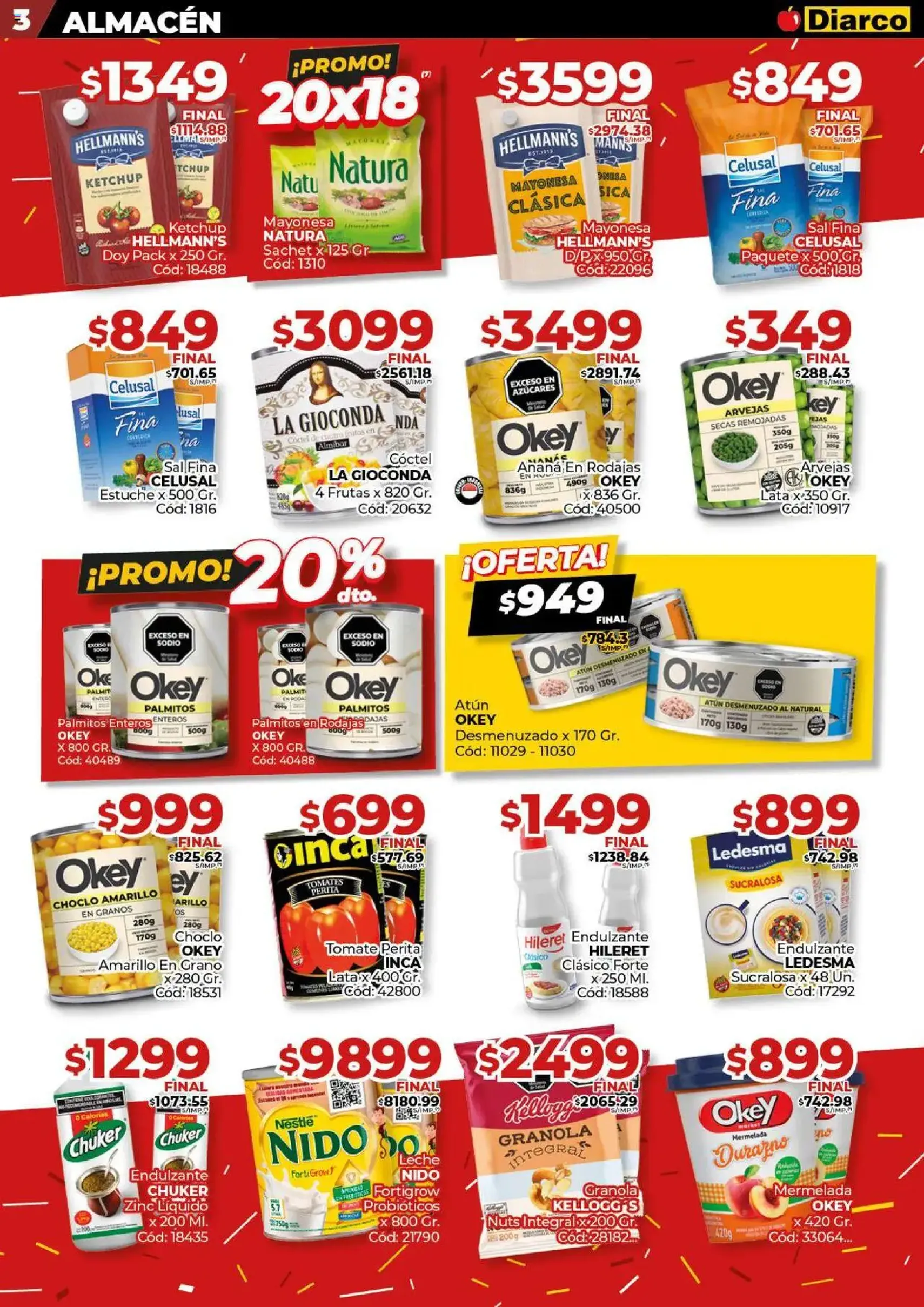 Diarco ofertas - folleto válido desde 15/09/2025 página 3 de 23 Diarco ofertas - folleto válido desde 15/09/2025 página 3 de 23
