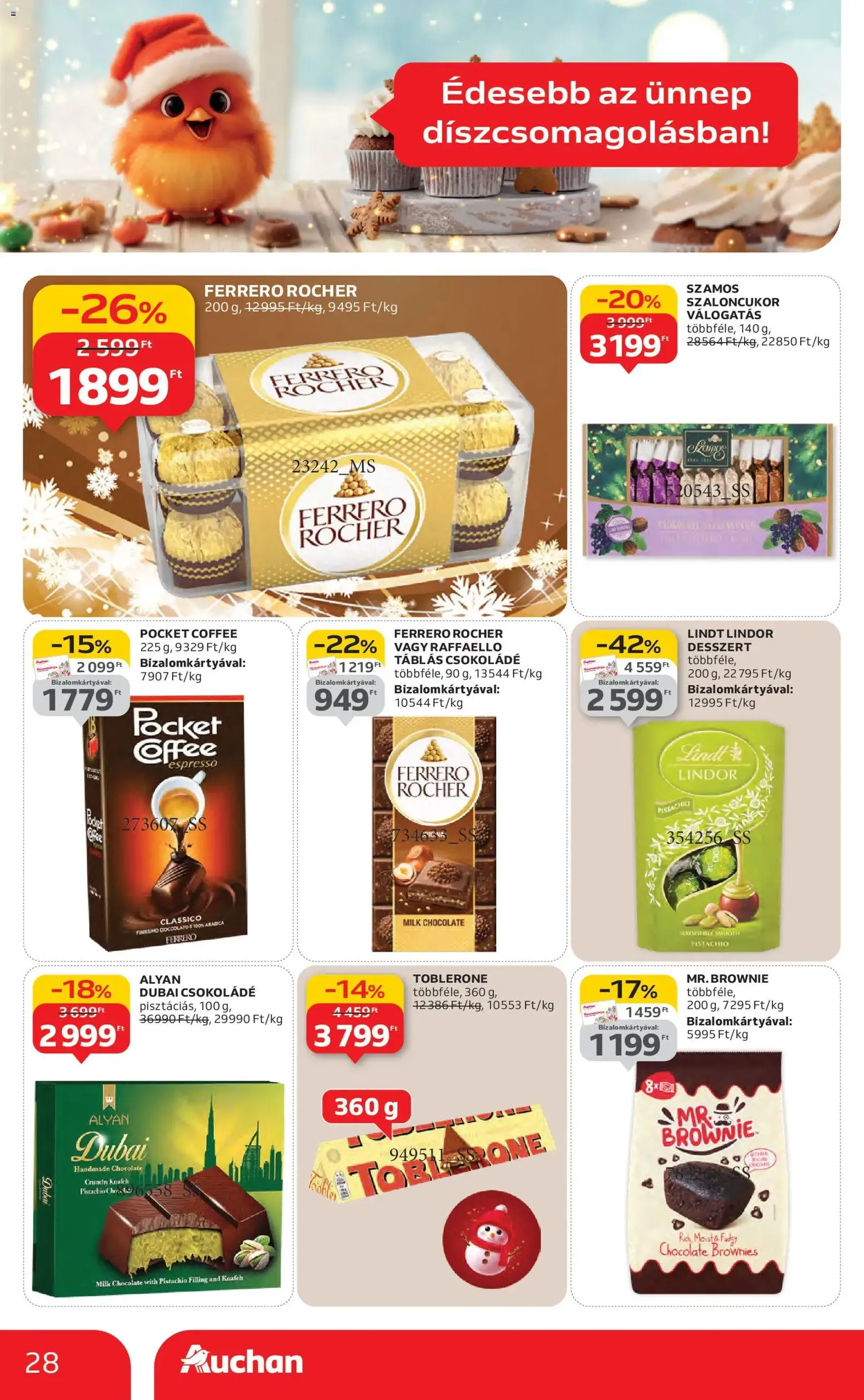 Auchan Akciós újság - 2025.12.11. érvényes szórólap 28 oldal 76 oldalból