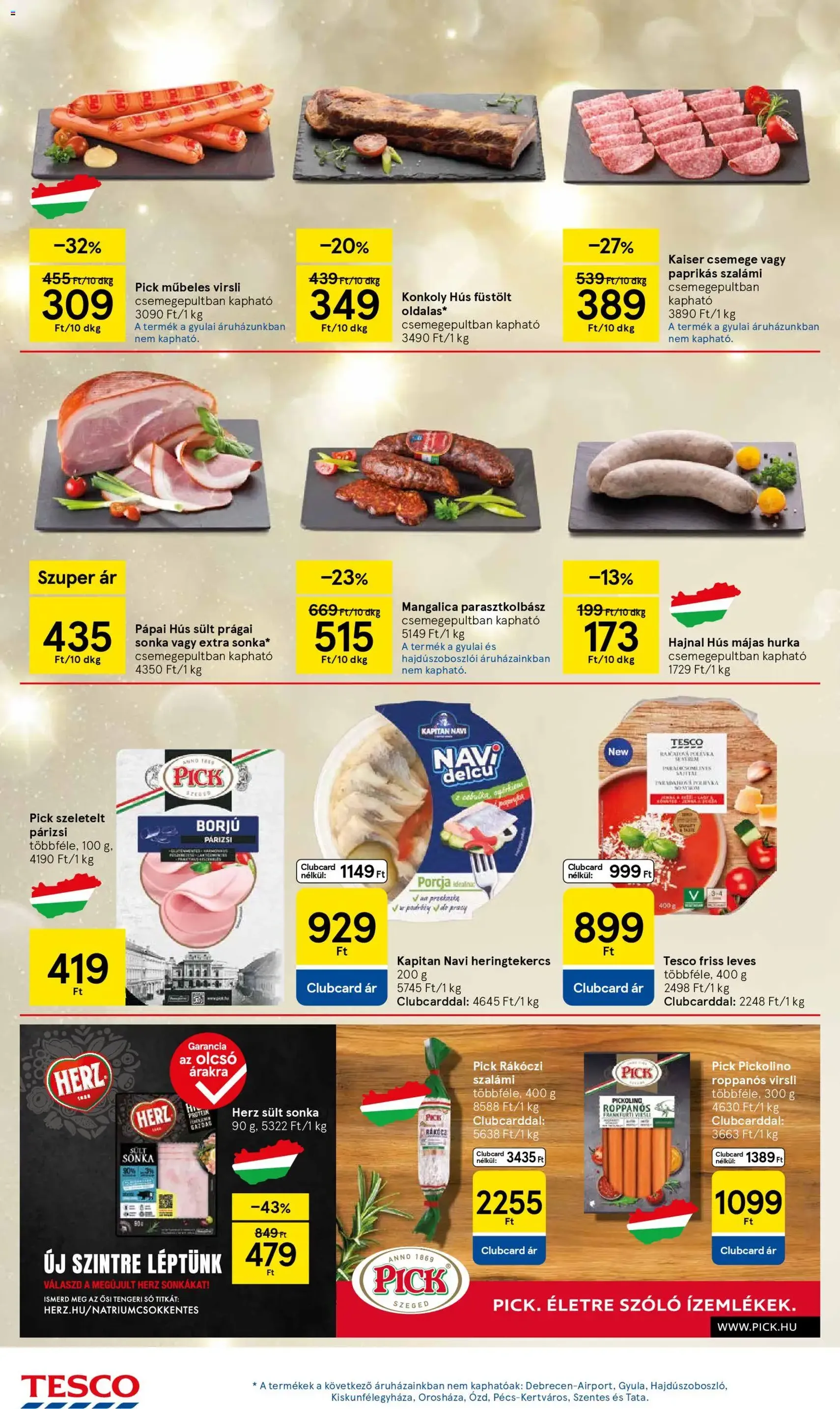 Tesco Hipermarket - Black Friday - 2025.11.20. érvényes szórólap 18 oldal 36 oldalból
