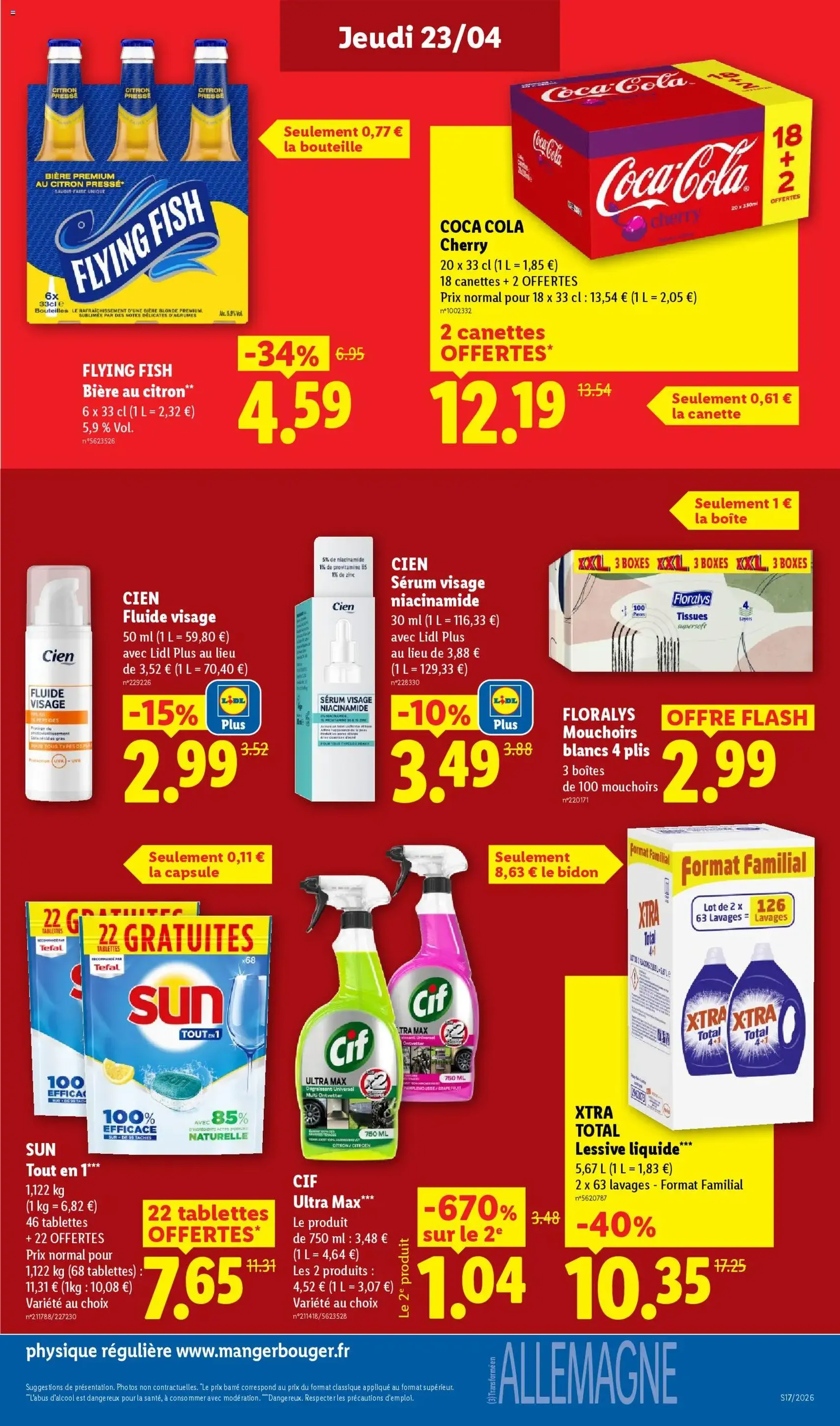 LIDL catalogue - brochure valable à partir du 23/04/2026, page 15 sur 70