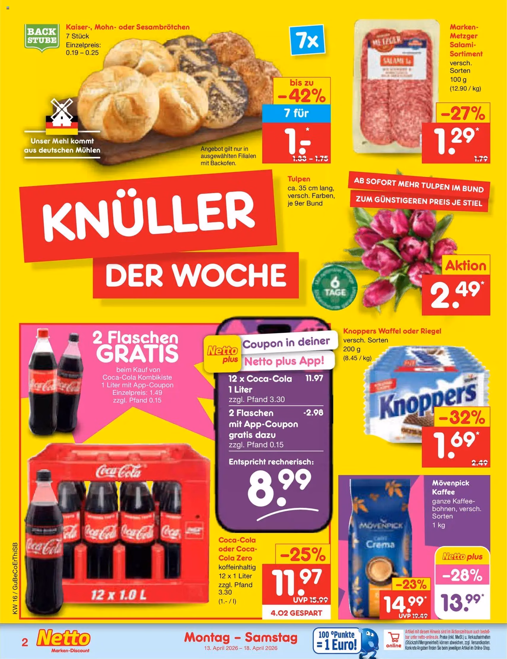 Netto Marken-Discount Prospekt - Gültiger Prospekt ab 13.04.2026, Seite 2 von insgesamt 65