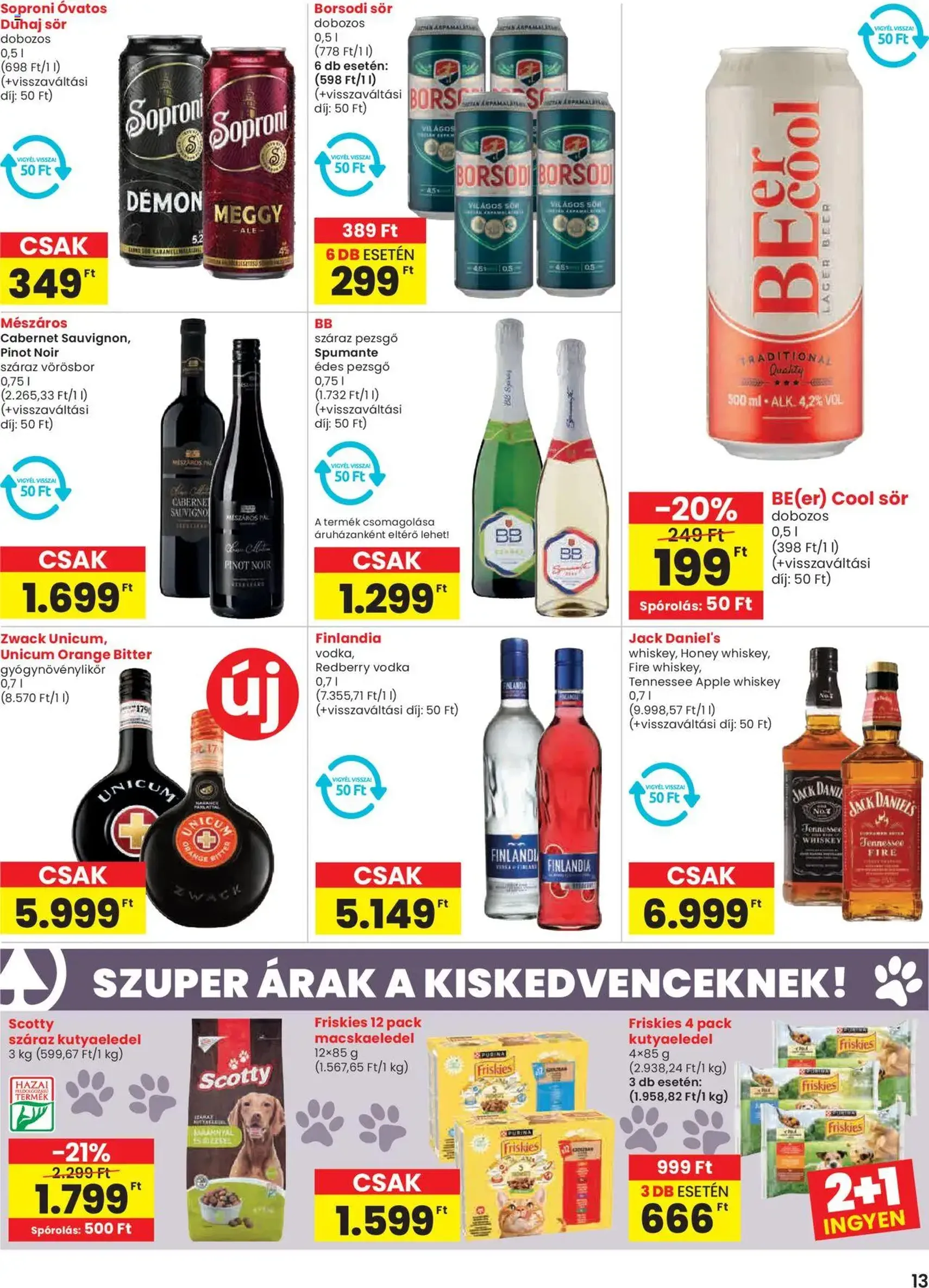 Spar Akciós újság - 2025.09.04. érvényes szórólap 13 oldal 16 oldalból Spar Akciós újság - 2025.09.04. érvényes szórólap 13 oldal 16 oldalból