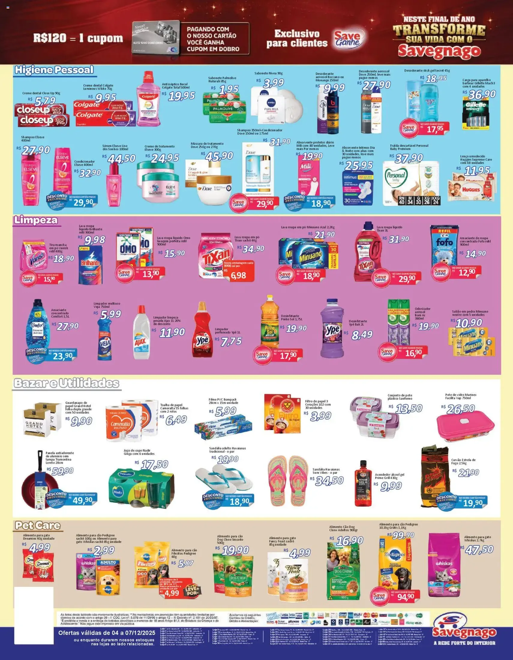 Savegnago - Ofertas da semana - folheto válido a partir de 04/12/2025 página 4 de 4