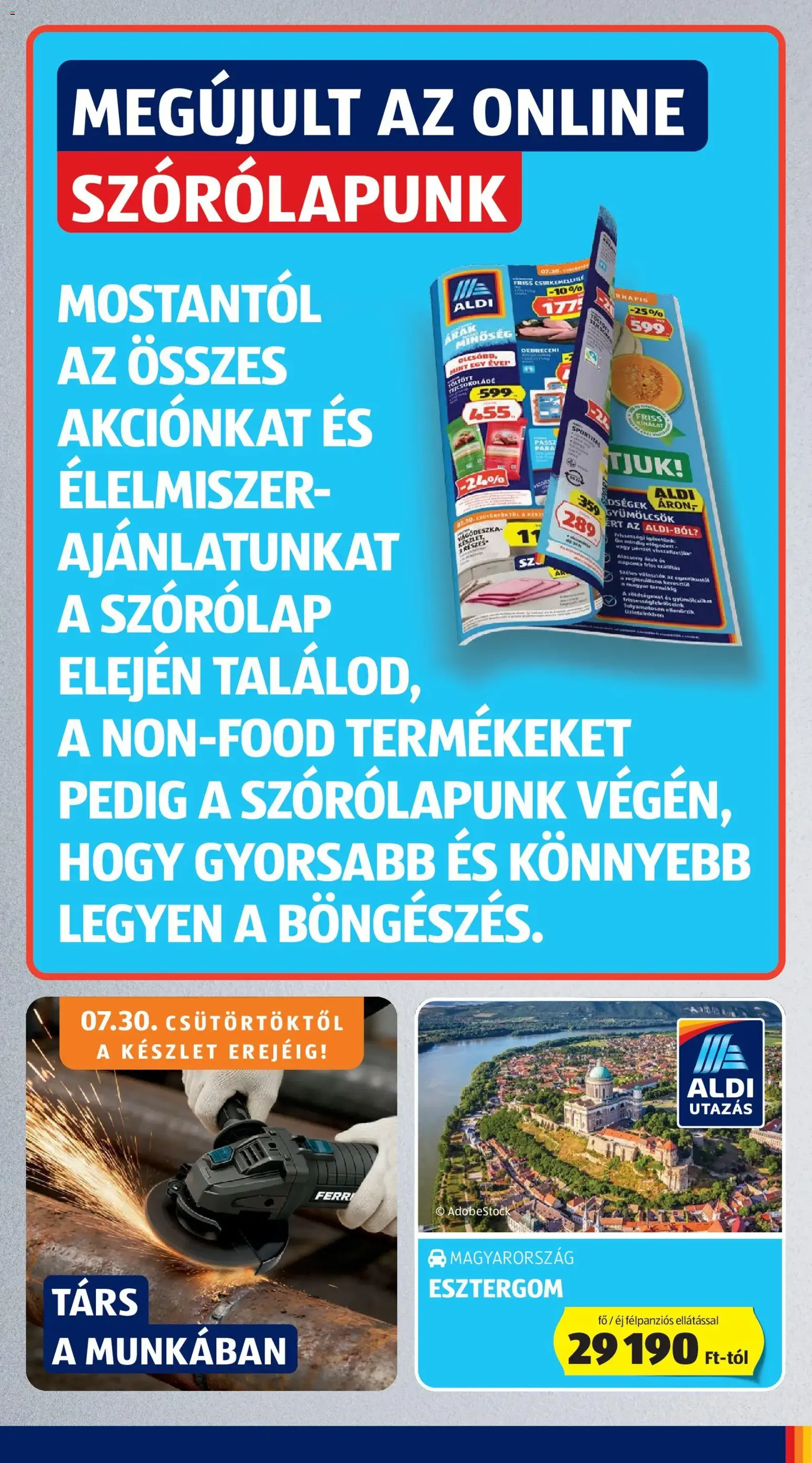Aldi akciós újság - 2026.07.30. érvényes szórólap 7 oldal 54 oldalból