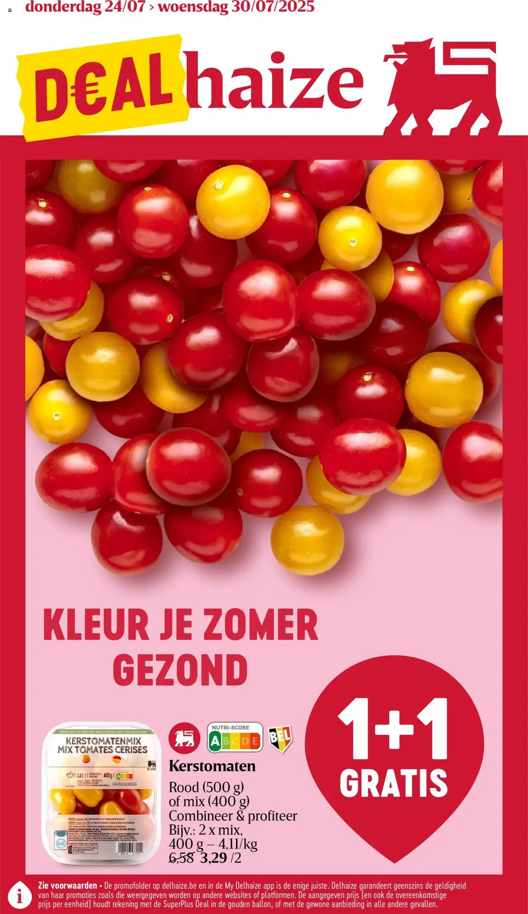 Delhaize folder week 30 - geldige folder vanaf 24/07/2025 pagina 1 van 45