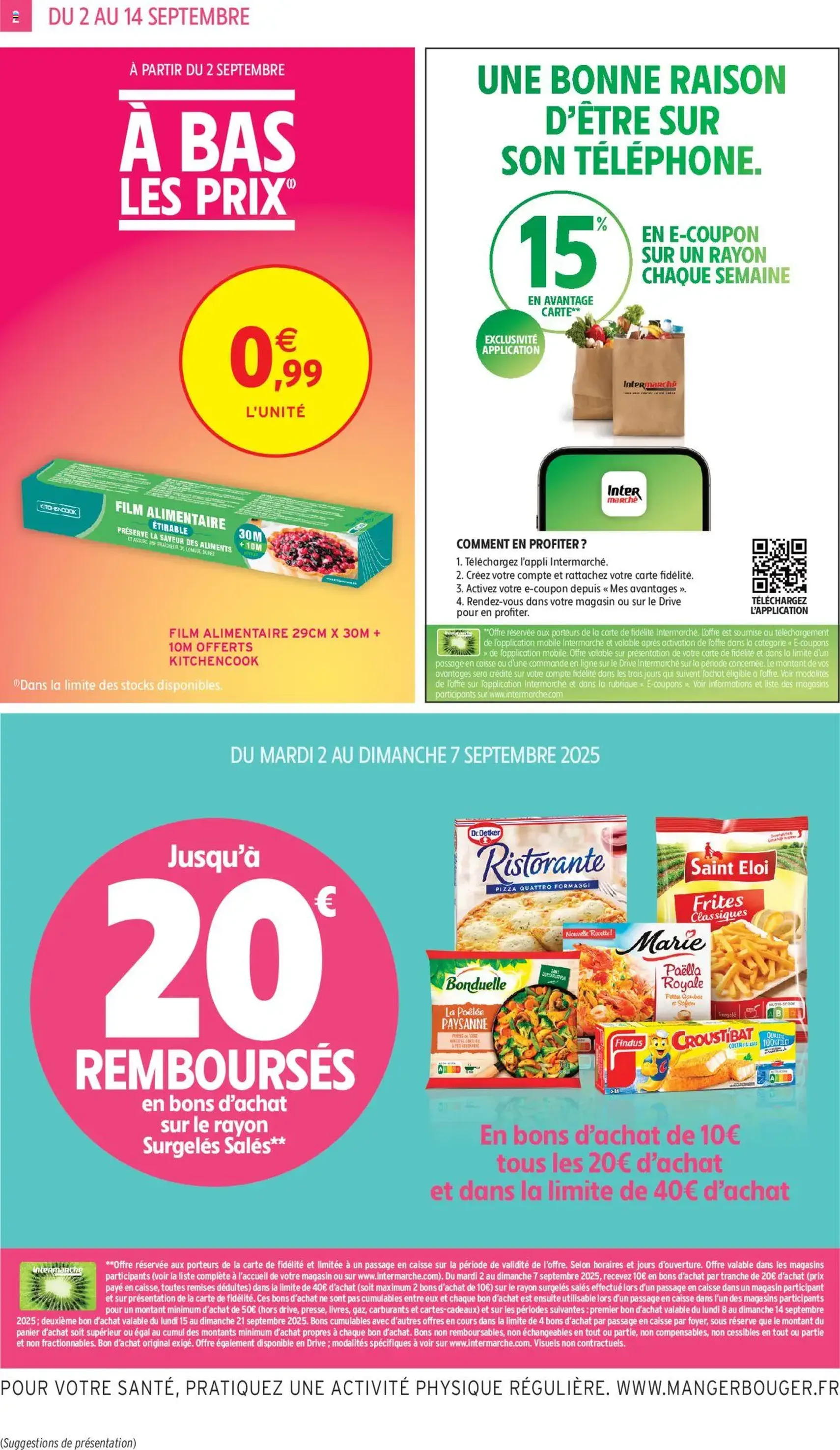 Intermarché Catalogue Découvrez nos offres spéciales rentrée | Super - brochure valable à partir du 02/09/2025, page 2 sur 32 Intermarché Catalogue Découvrez nos offres spéciales rentrée | Super - brochure valable à partir du 02/09/2025, page 2 sur 32