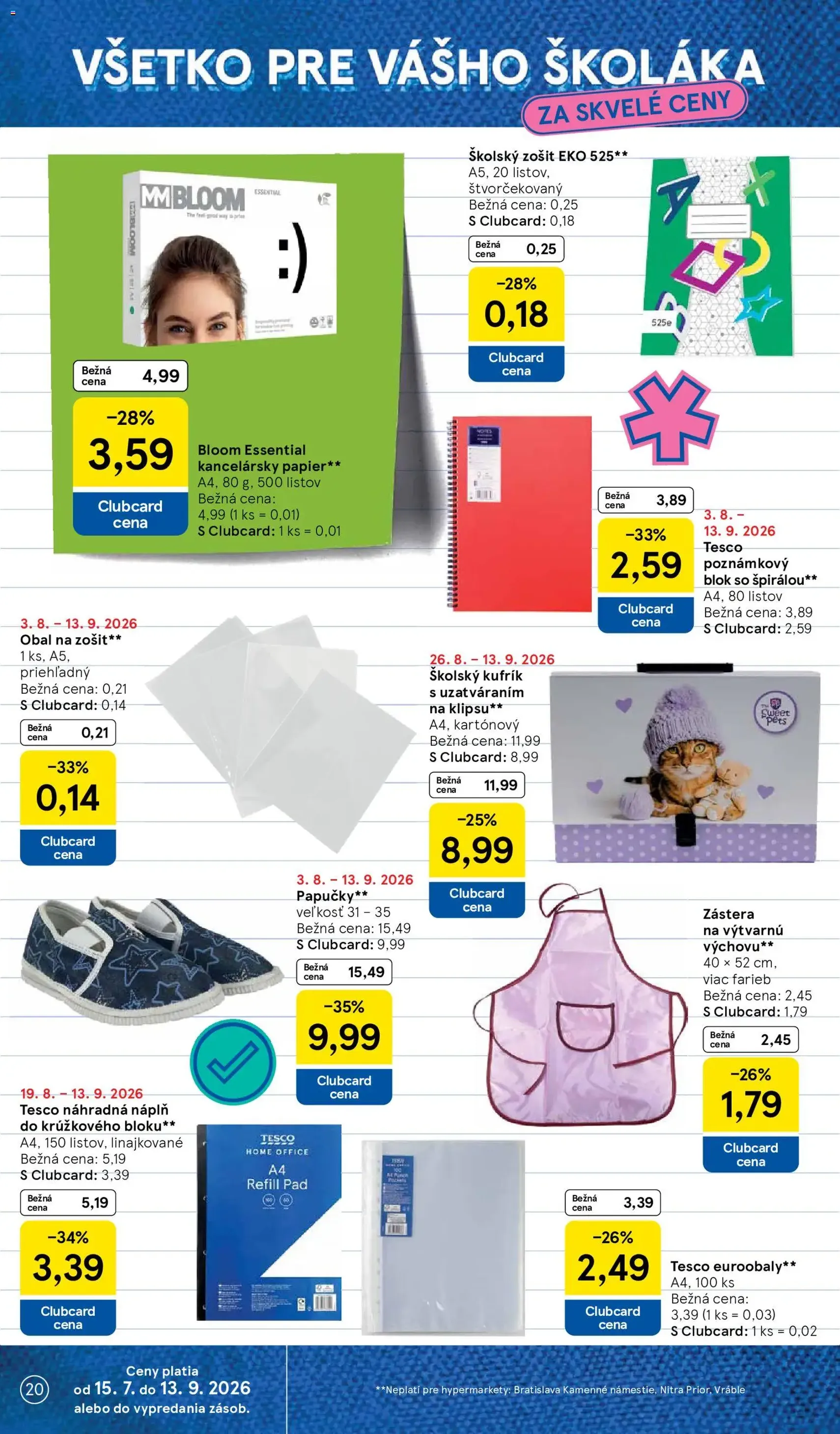Tesco Hypermarket - leták - platný leták od 02.09.2026 strana 20 z 41