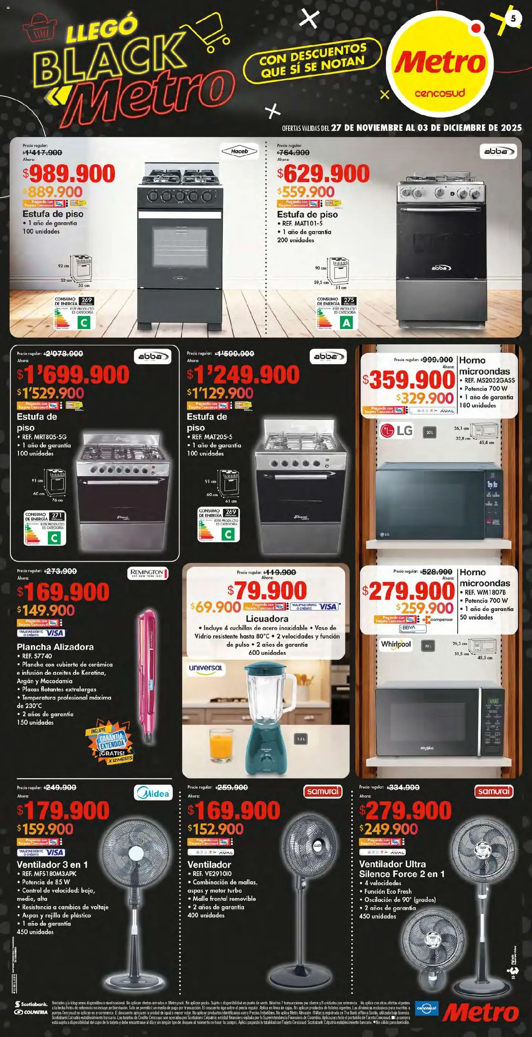 Metro - Black Friday - folleto válido desde 27/11/2025 página 5 de 16