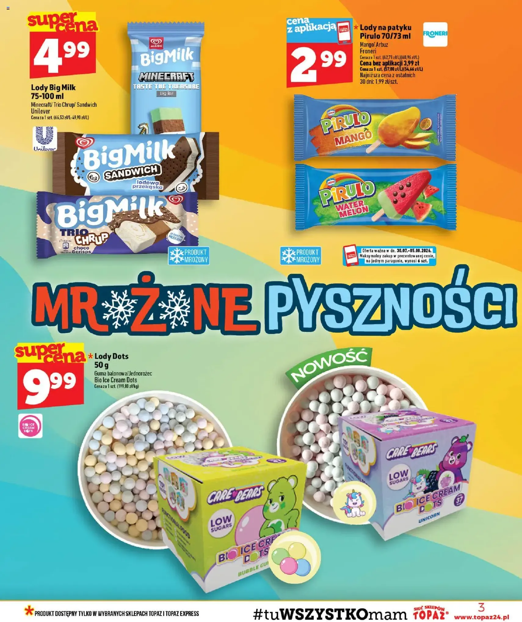Topaz gazetka - ważny gazetka od 30.07.2026 strona 3 z 48