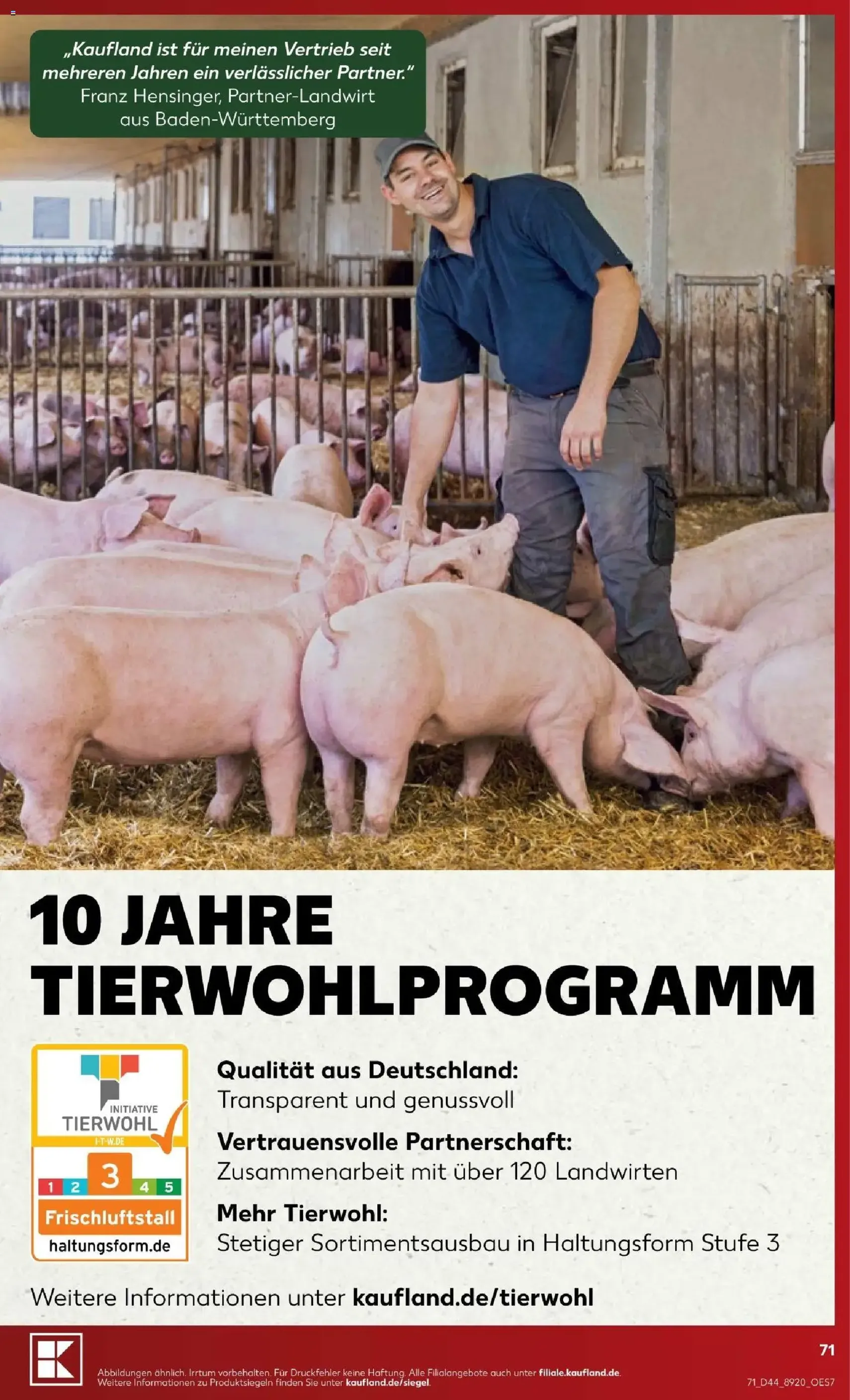 Kaufland Prospekt - Gültiger Prospekt ab 26.10.2026, Seite 71 von insgesamt 76