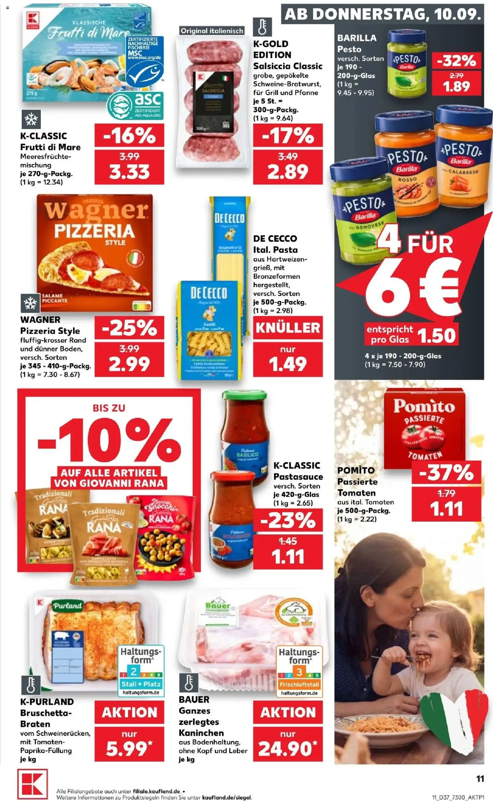 Kaufland Prospekt - Gültiger Prospekt ab 10.09.2026, Seite 11 von insgesamt 66