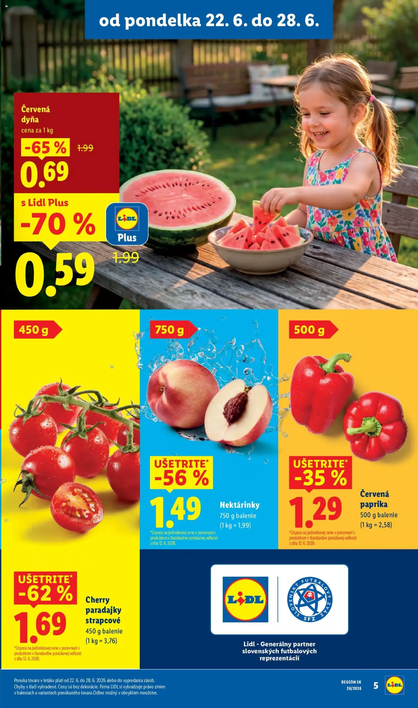 Lidl leták - platný leták od 22.06.2026 strana 7 z 99