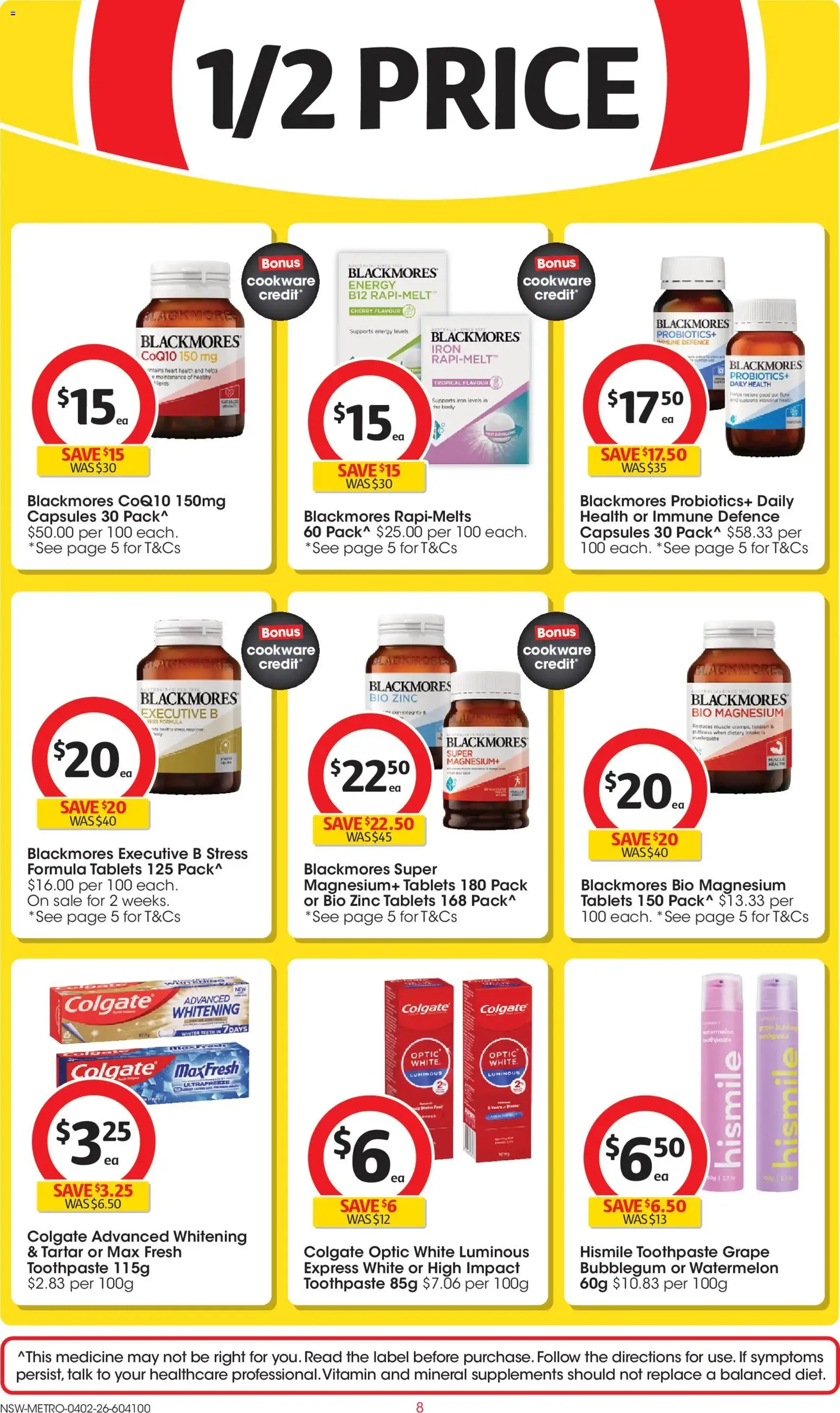 Coles Catalogue - valid flyer from 04/02/2026, page 8 of 49
