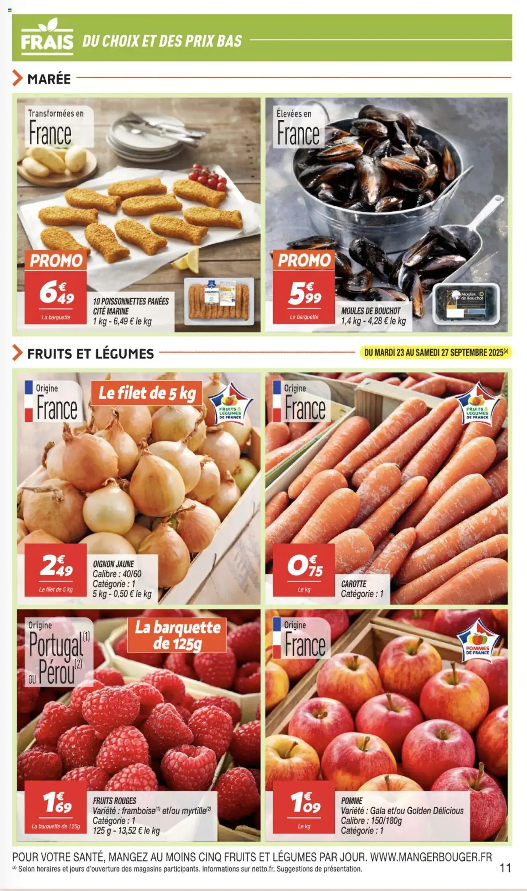 Netto catalogue - brochure valable à partir du 23/09/2025, page 11 sur 18