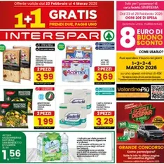 Volantino Interspar - anteprima volantino valido dal 23/02/2026