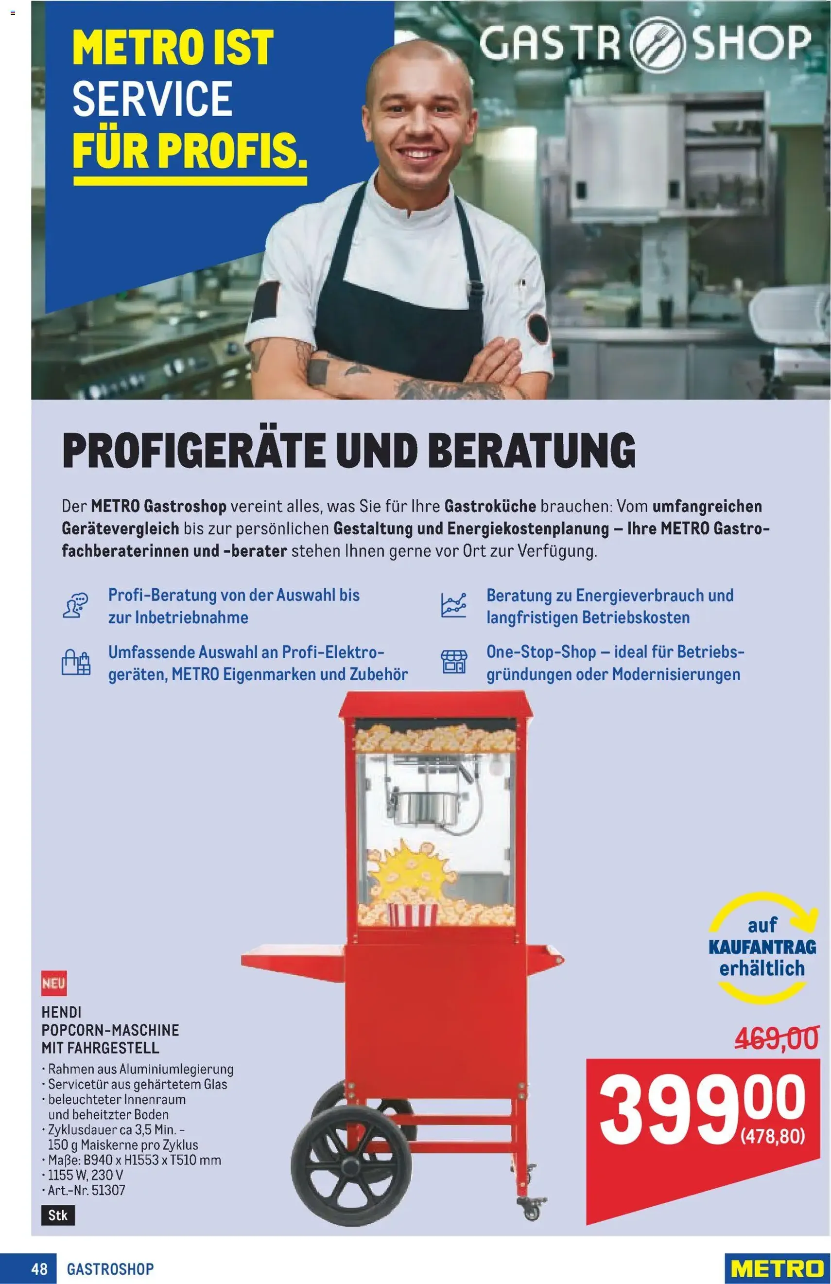 Metro angebote Profi - Gültiger Prospekt ab 15.05.2026, Seite 48 von insgesamt 64