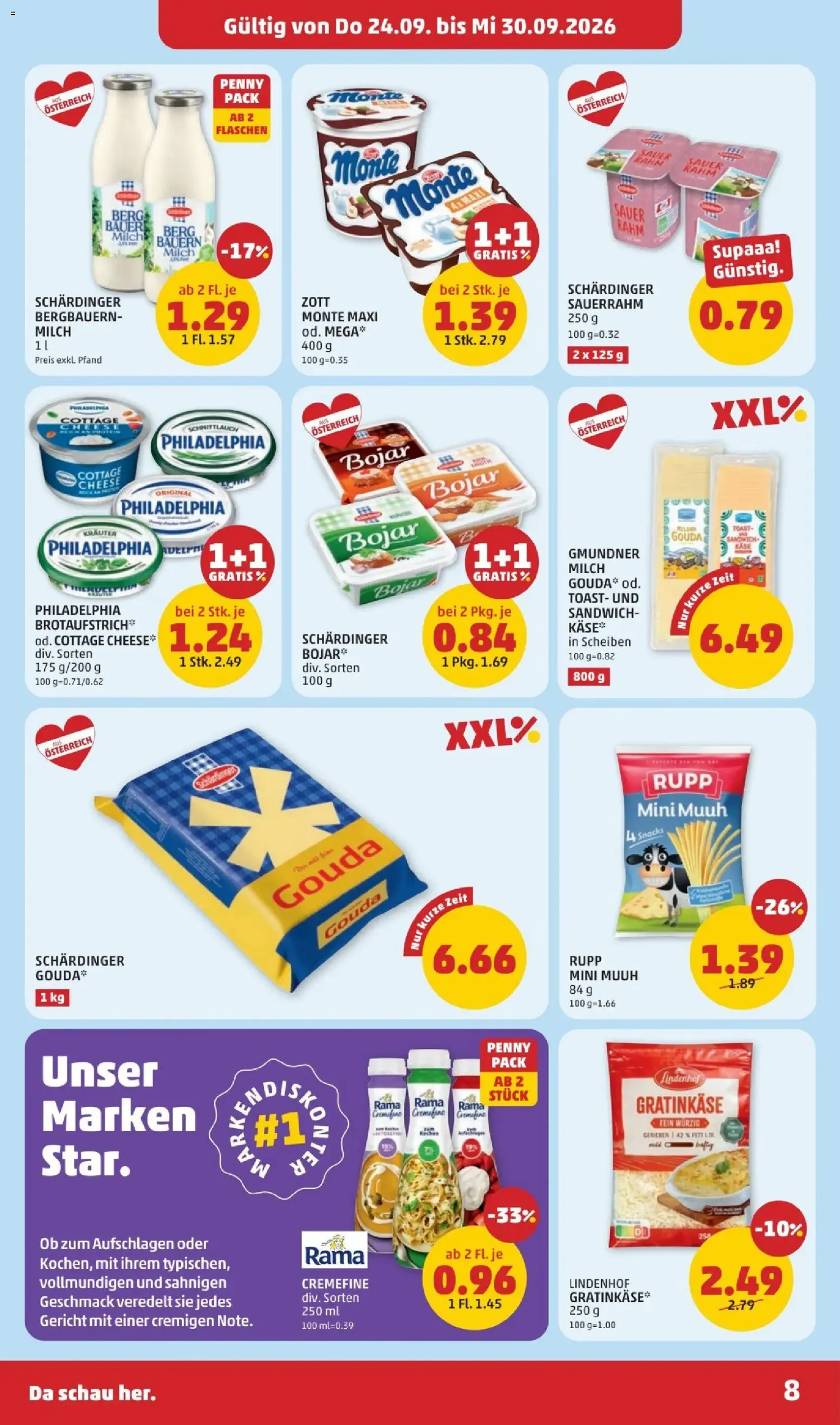 Penny Markt - Flugblatt - Gültiger Prospekt ab 24.09.2026, Seite 8 von insgesamt 28