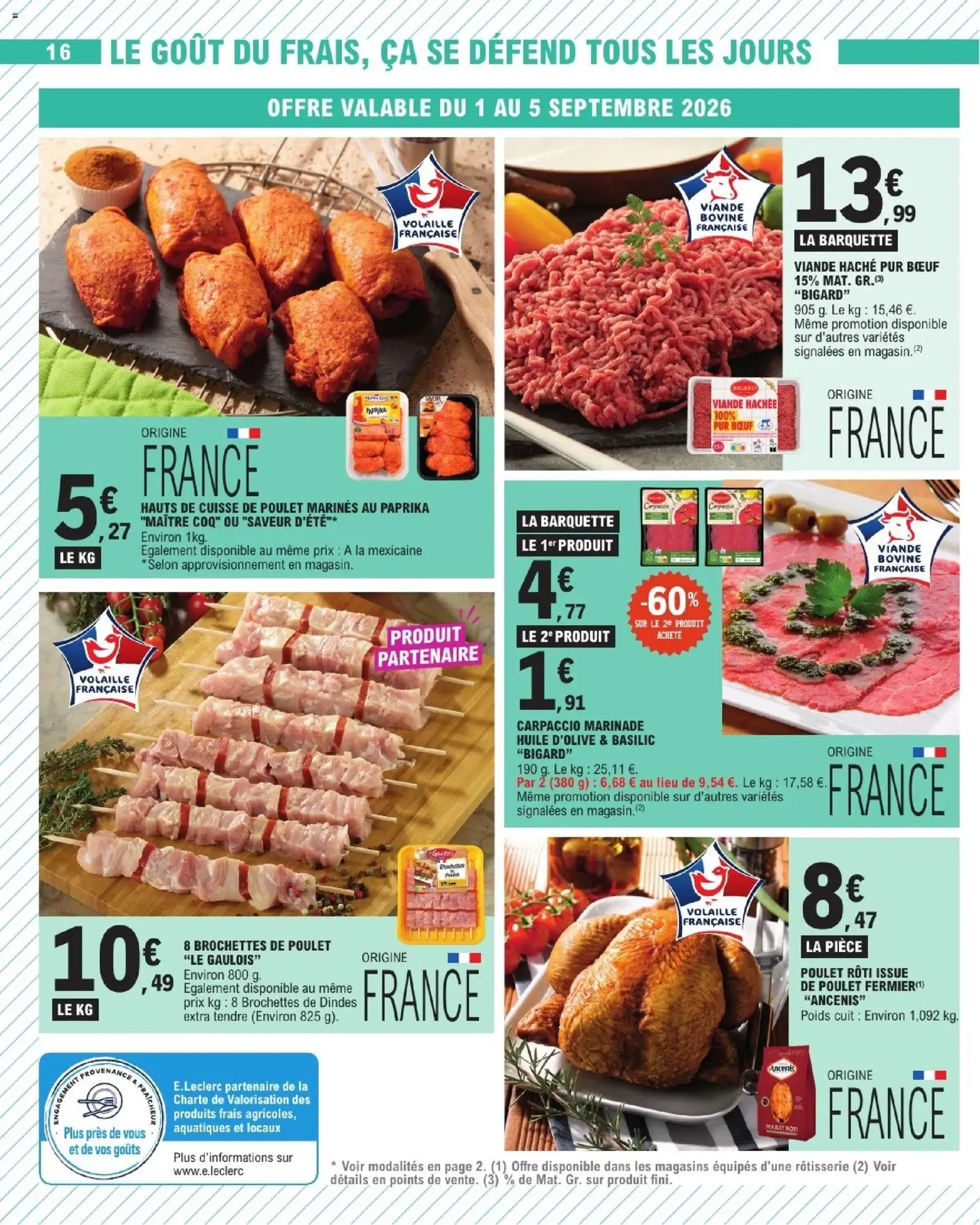 E.Leclerc catalogue - brochure valable à partir du 01/09/2026, page 16 sur 56