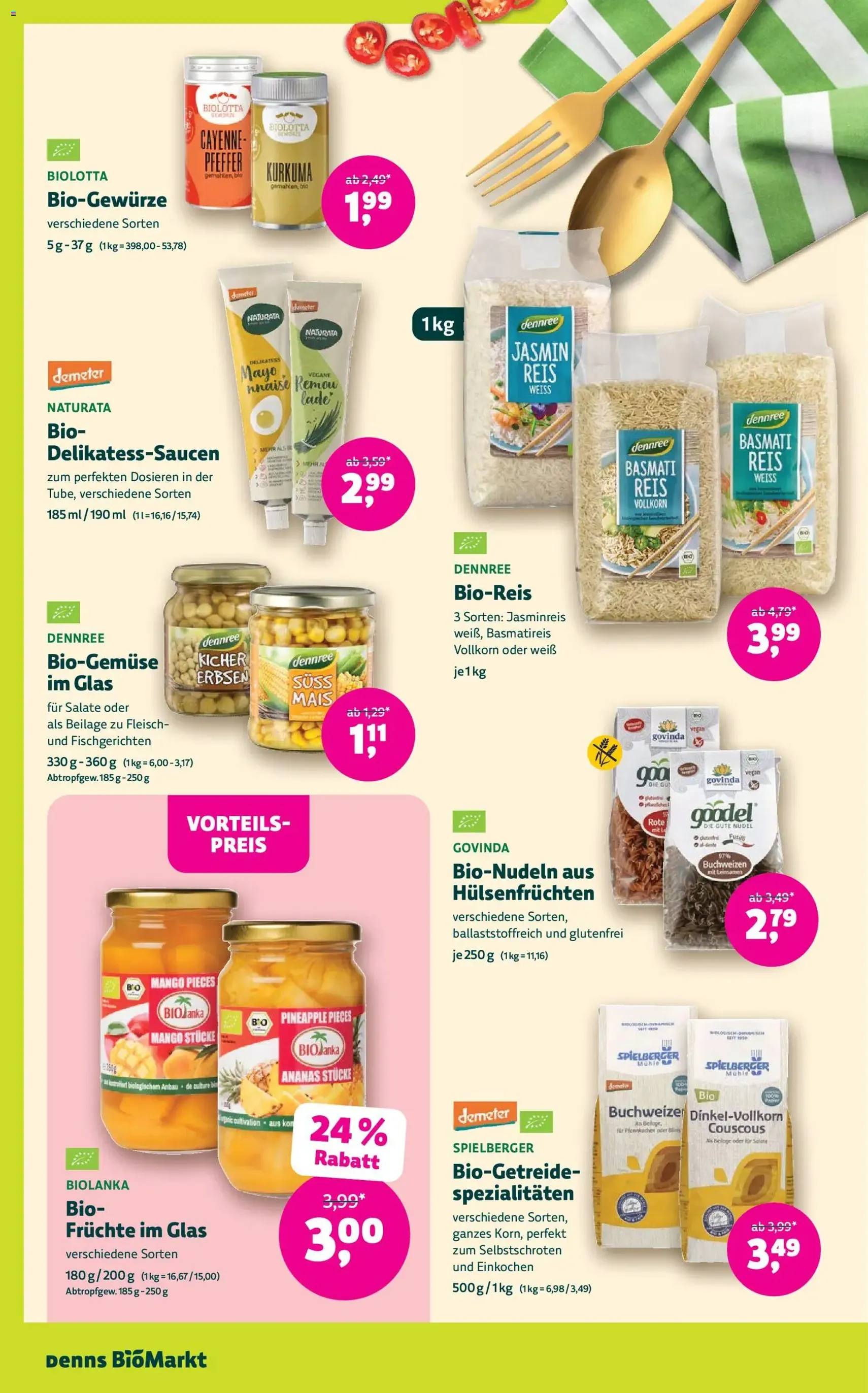 Denns BioMarkt Angebote - Gültiger Prospekt ab 11.03.2026, Seite 8 von insgesamt 14