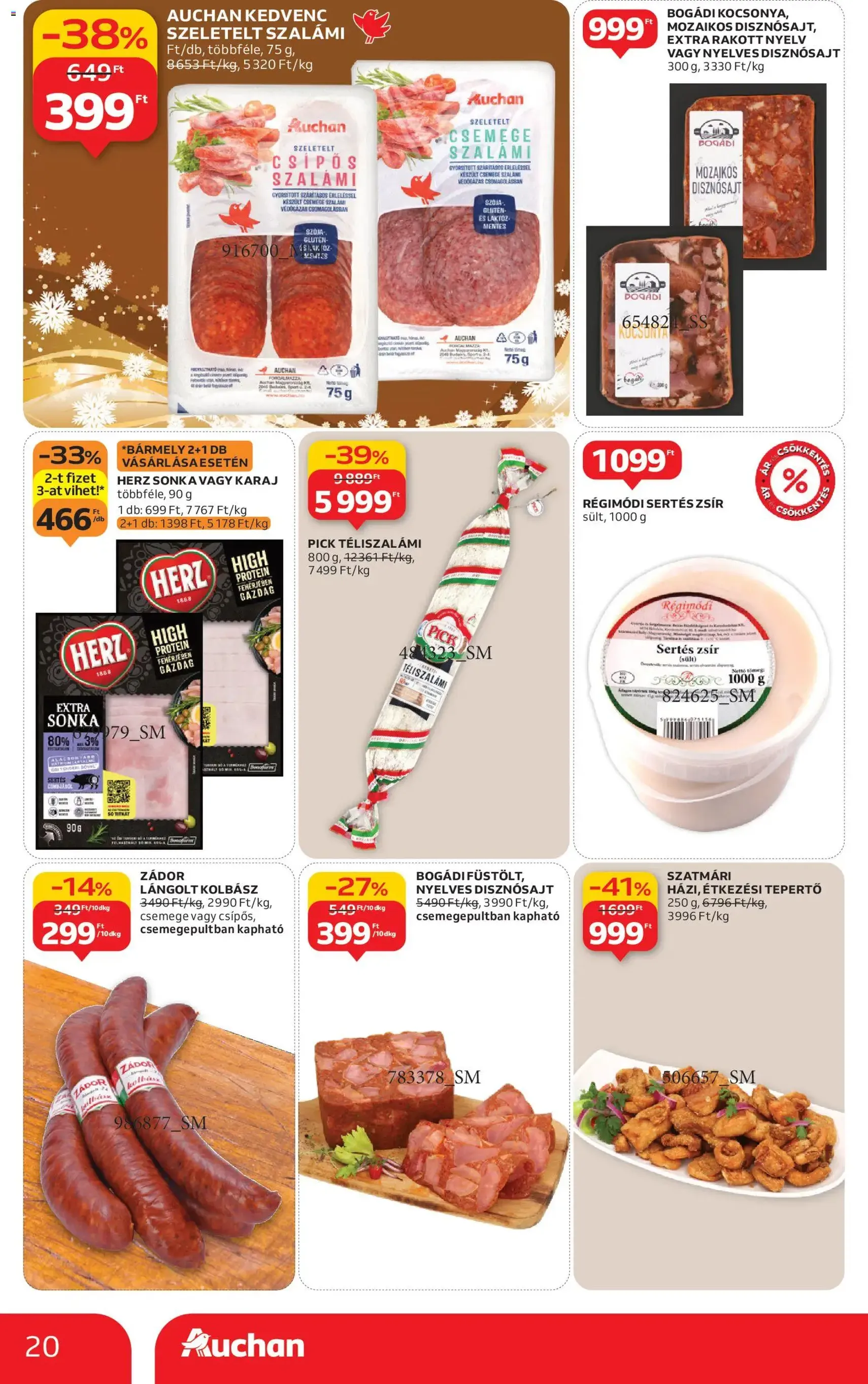 Auchan Akciós újság - 2025.12.04. érvényes szórólap 20 oldal 92 oldalból