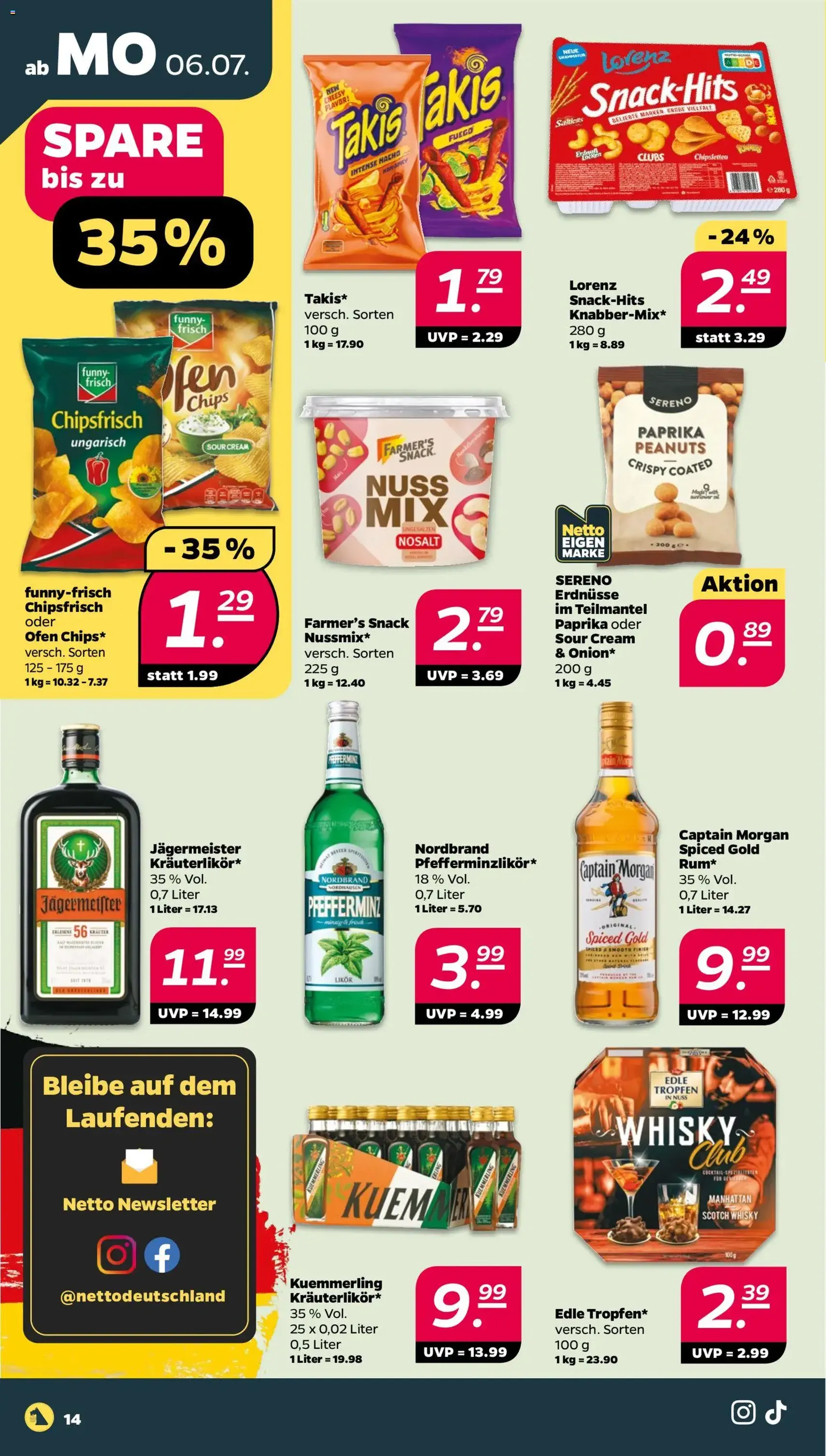 Netto Prospekt - Gültiger Prospekt ab 06.07.2026, Seite 14 von insgesamt 35