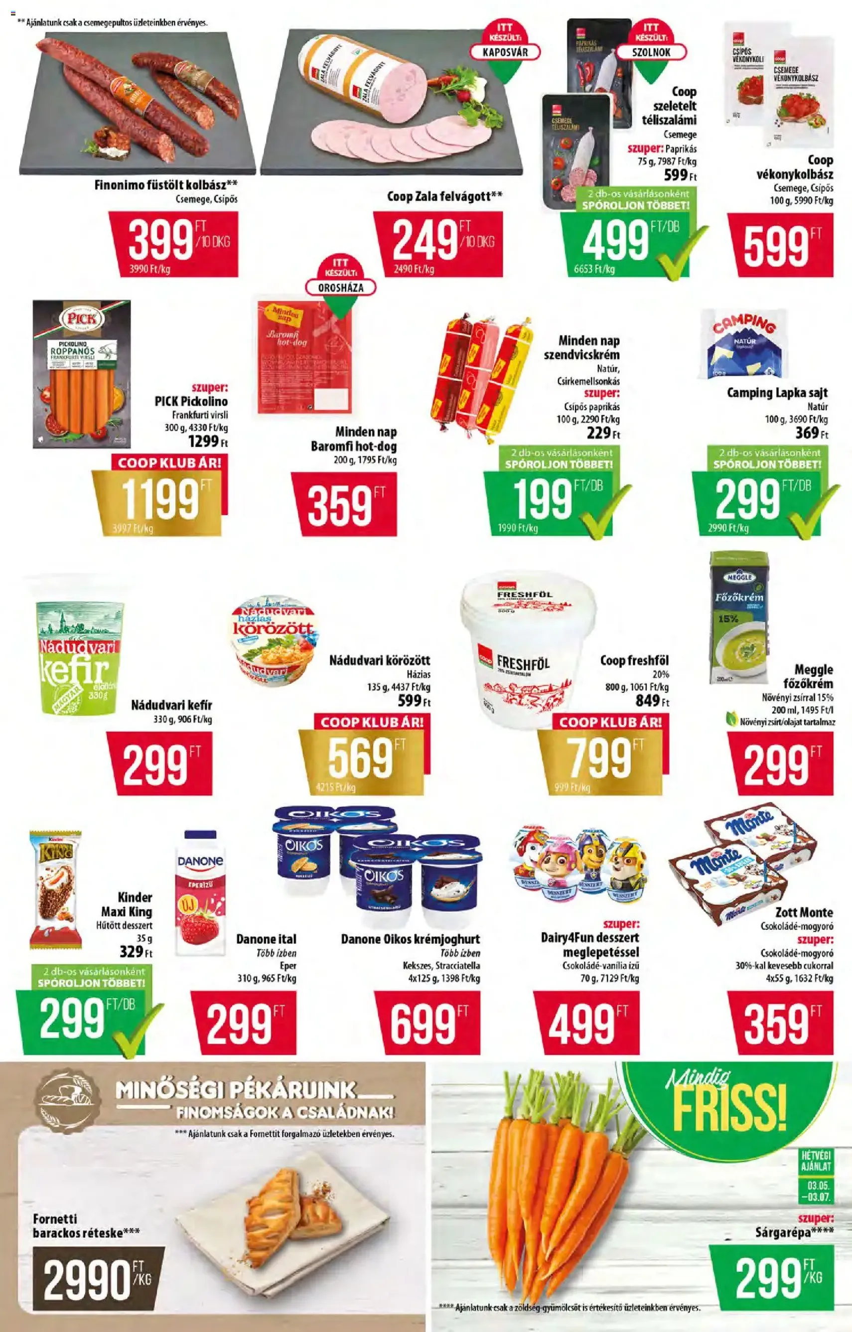 COOP Akciós újság - 2026.03.05. érvényes szórólap 2 oldal 8 oldalból