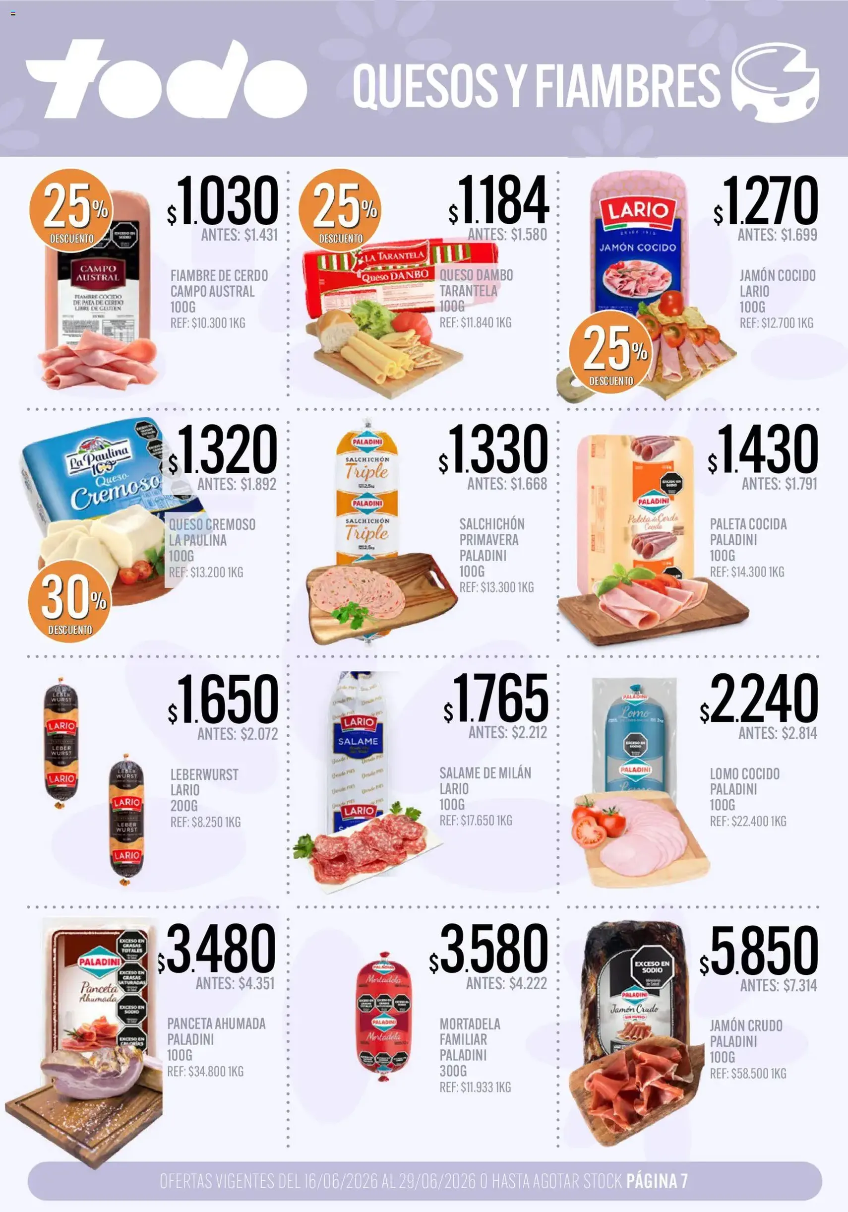 Supermercados TODO Ofertas - folleto válido desde 16/06/2026 página 7 de 20