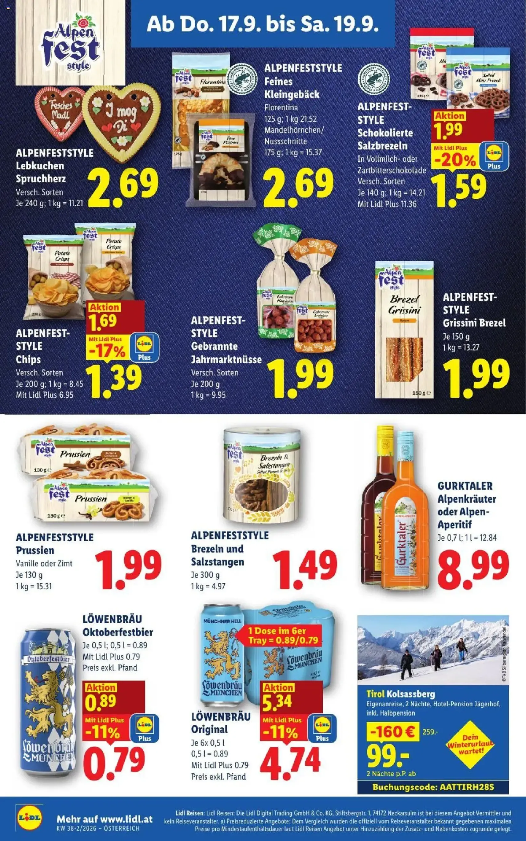 Lidl - Flugblatt - Gültiger Prospekt ab 17.09.2026, Seite 18 von insgesamt 54
