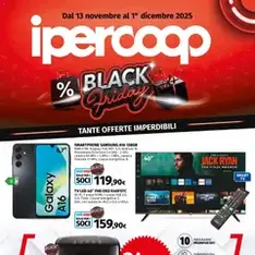 Ipercoop - Black Friday - anteprima volantino valido dal 13/11/2025