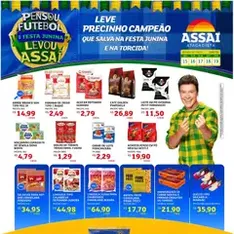 Assaí Atacadista ofertas - pré-visualização do folheto, válido a partir de 15/06/2026
