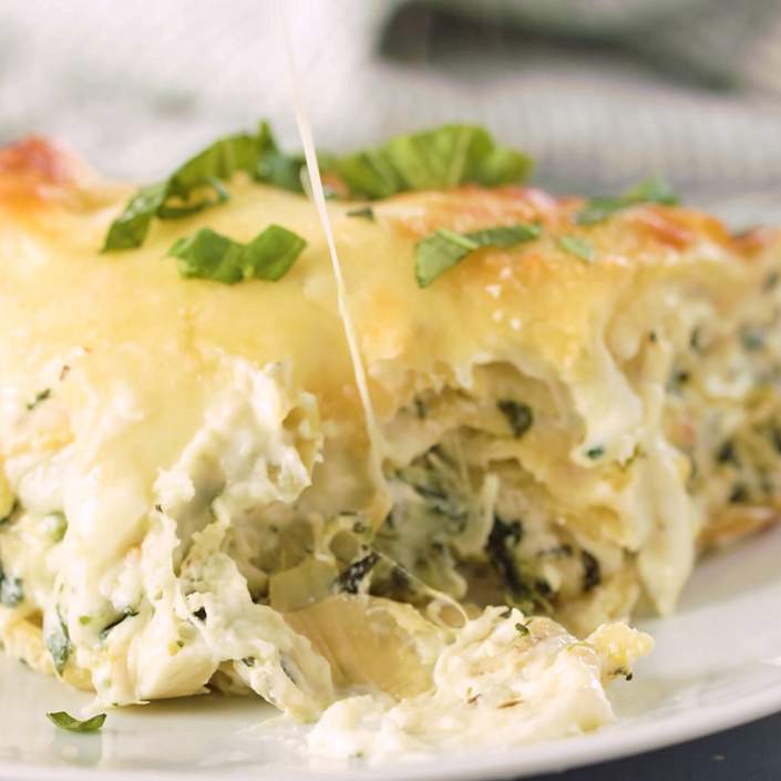 Ricetta lasagne ai carciofi al forno