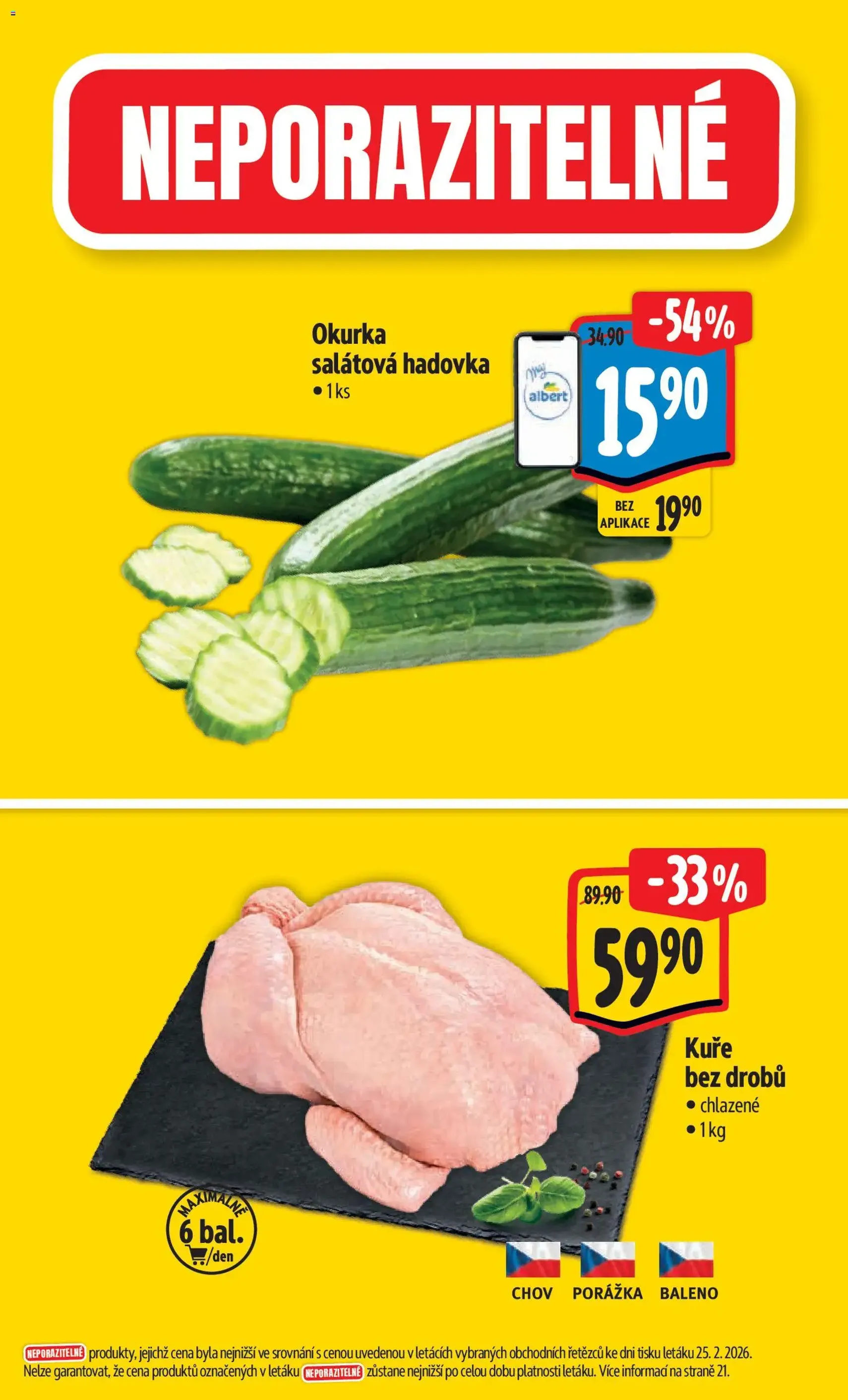 Albert leták - Hypermarket - platný leták od 04.03.2026 strana 2 z 56