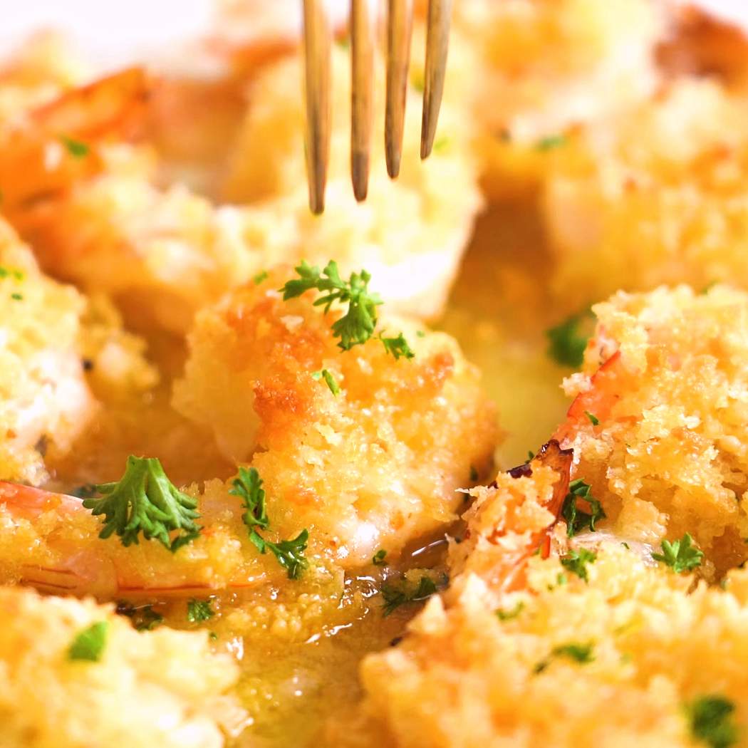 Gamberi al forno ricetta