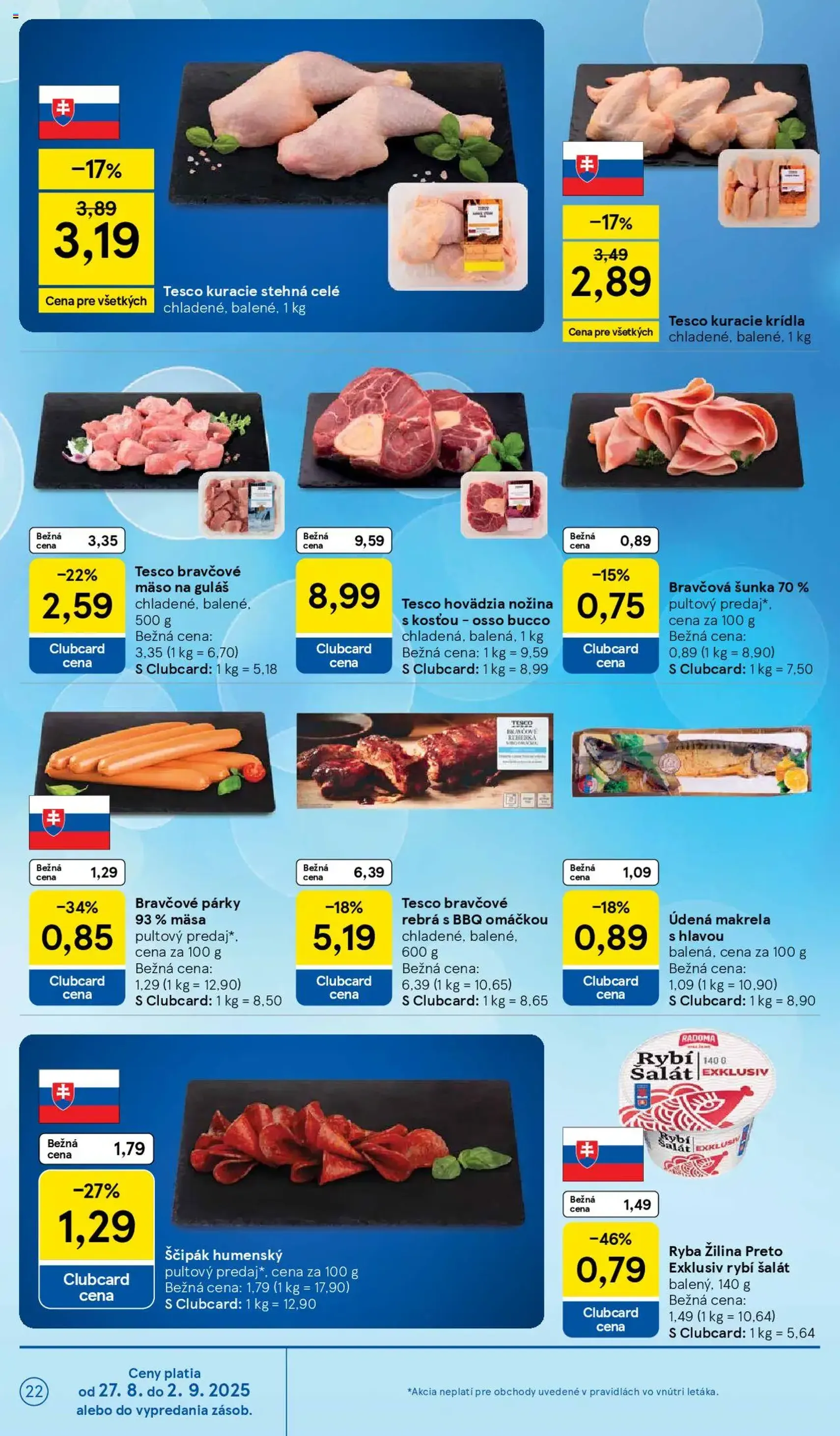 Tesco Hypermarket - leták - platný leták od 27.08.2025 strana 22 z 37