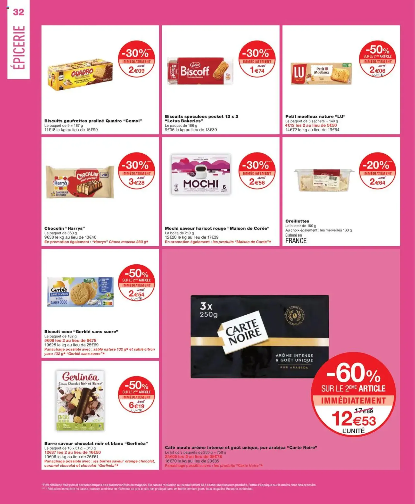 Monoprix catalogue - brochure valable à partir du 04/10/2025, page 32 sur 61