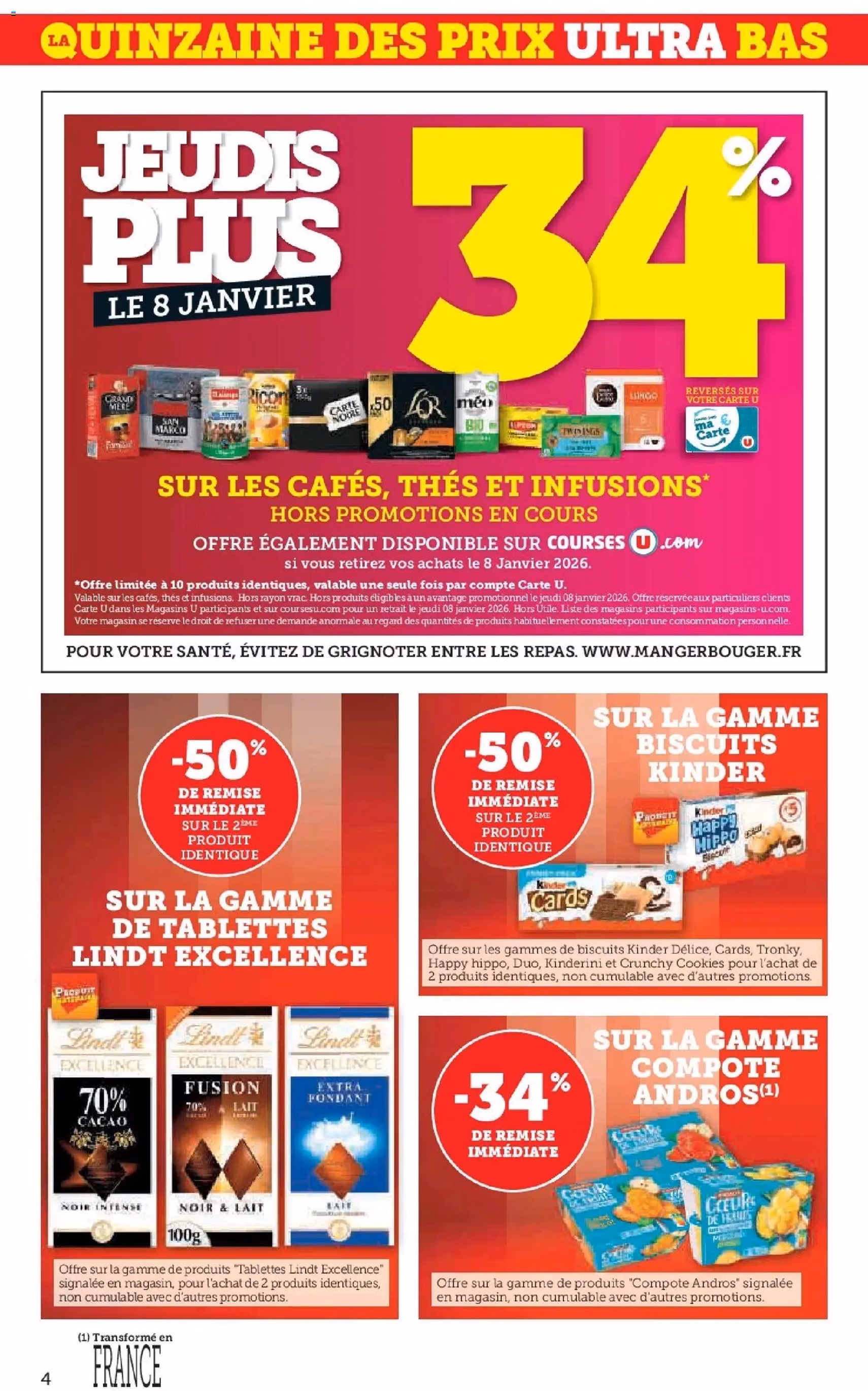 Super U catalogue - brochure valable à partir du 06/01/2026, page 4 sur 56
