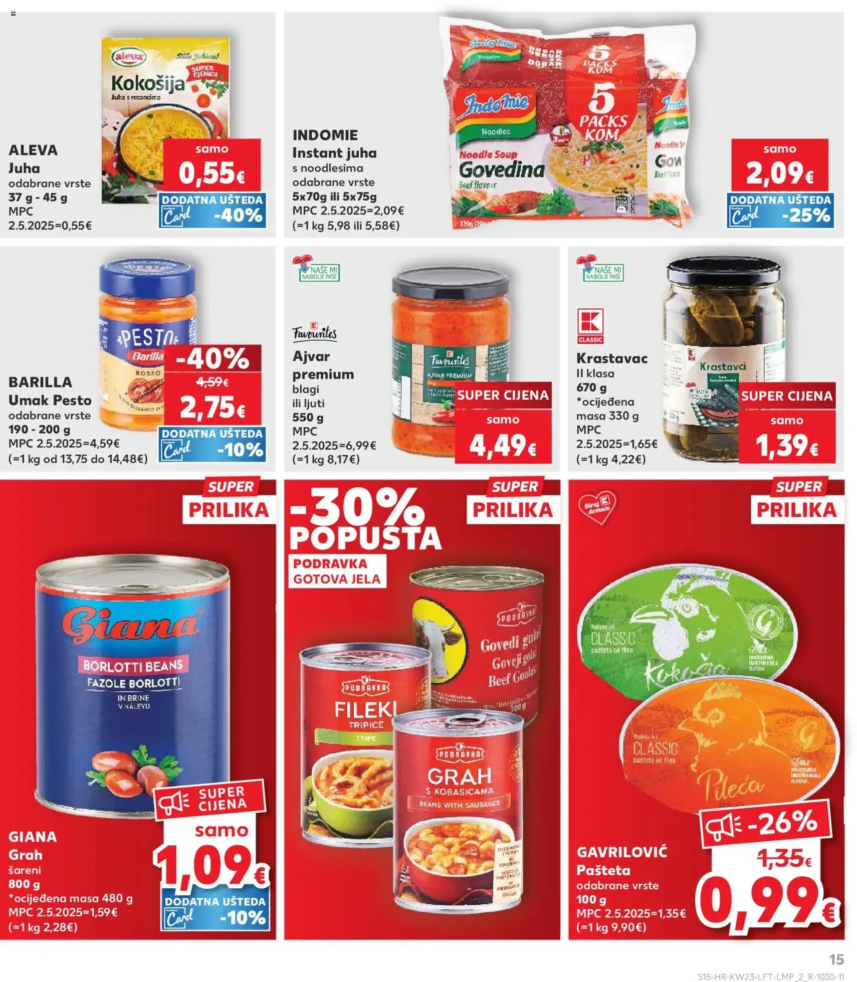 Kaufland HR akciós újság - 2026.06.03. érvényes szórólap 15 oldal 32 oldalból