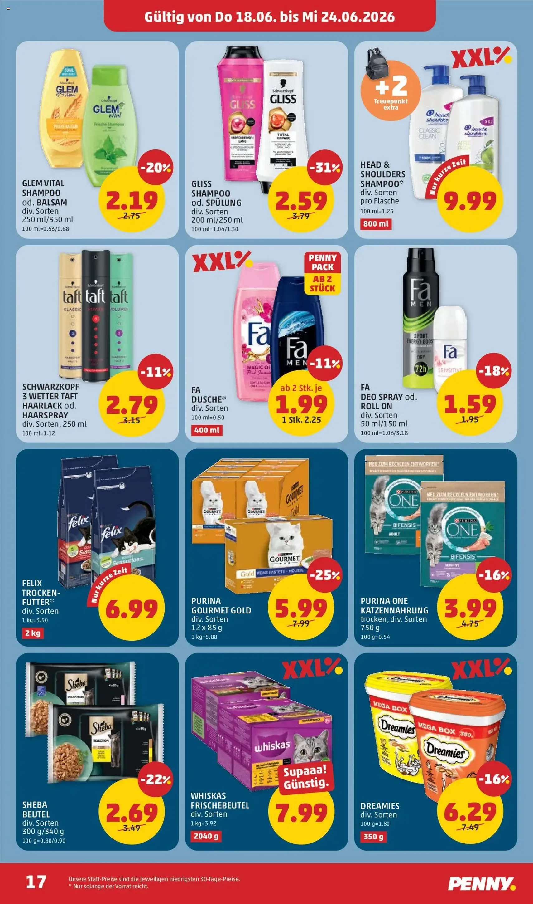 Penny Markt Schmankerl Post - Gültiger Prospekt ab 18.06.2026, Seite 17 von insgesamt 32