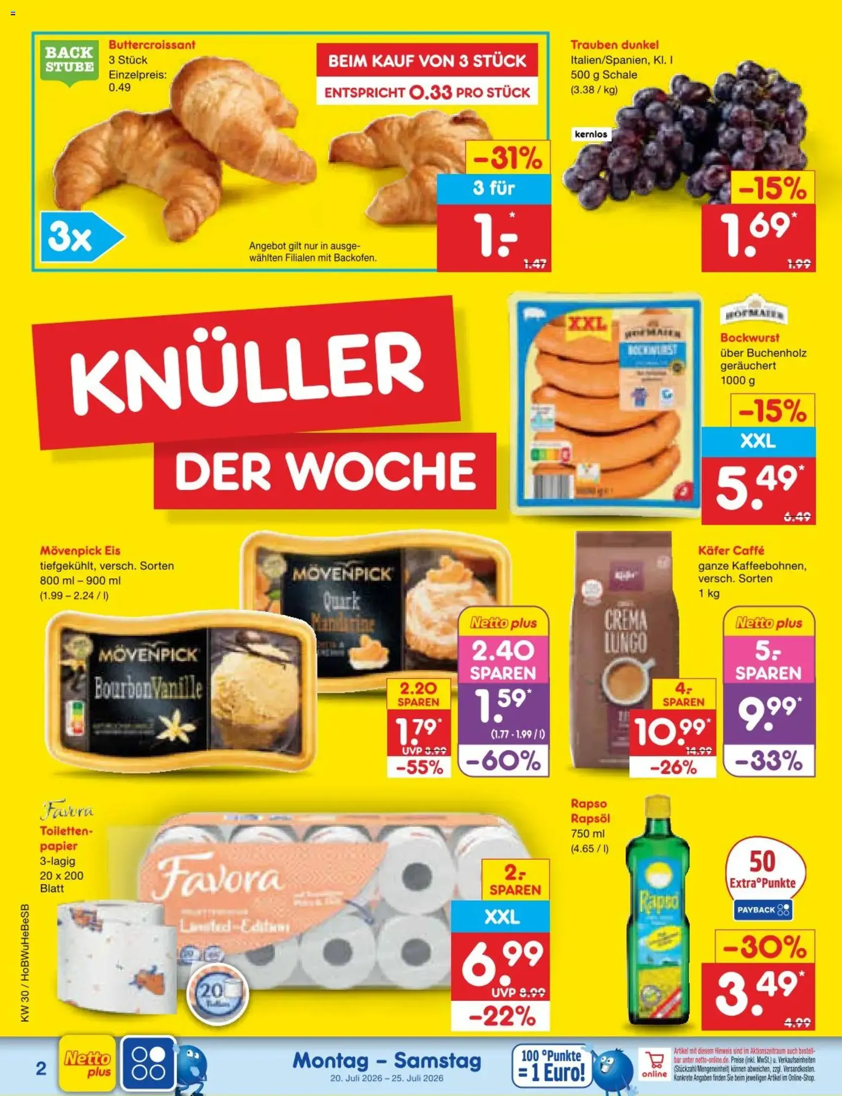 Netto Marken-Discount Prospekt - Gültiger Prospekt ab 20.07.2026, Seite 2 von insgesamt 71