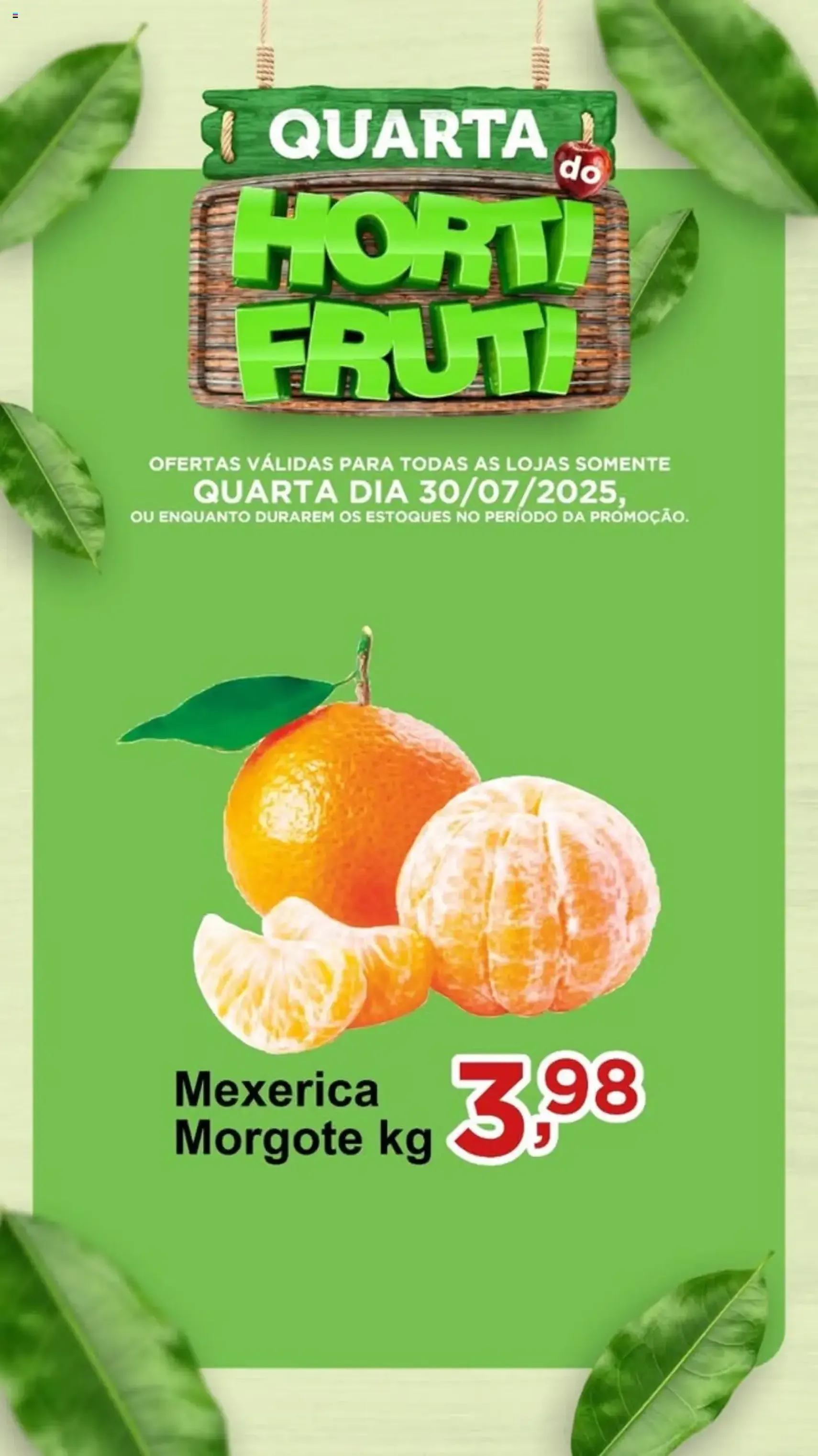 Rossi Supermercados - Ofertas da semana - folheto válido a partir de 30/07/2025 página 1 de 4