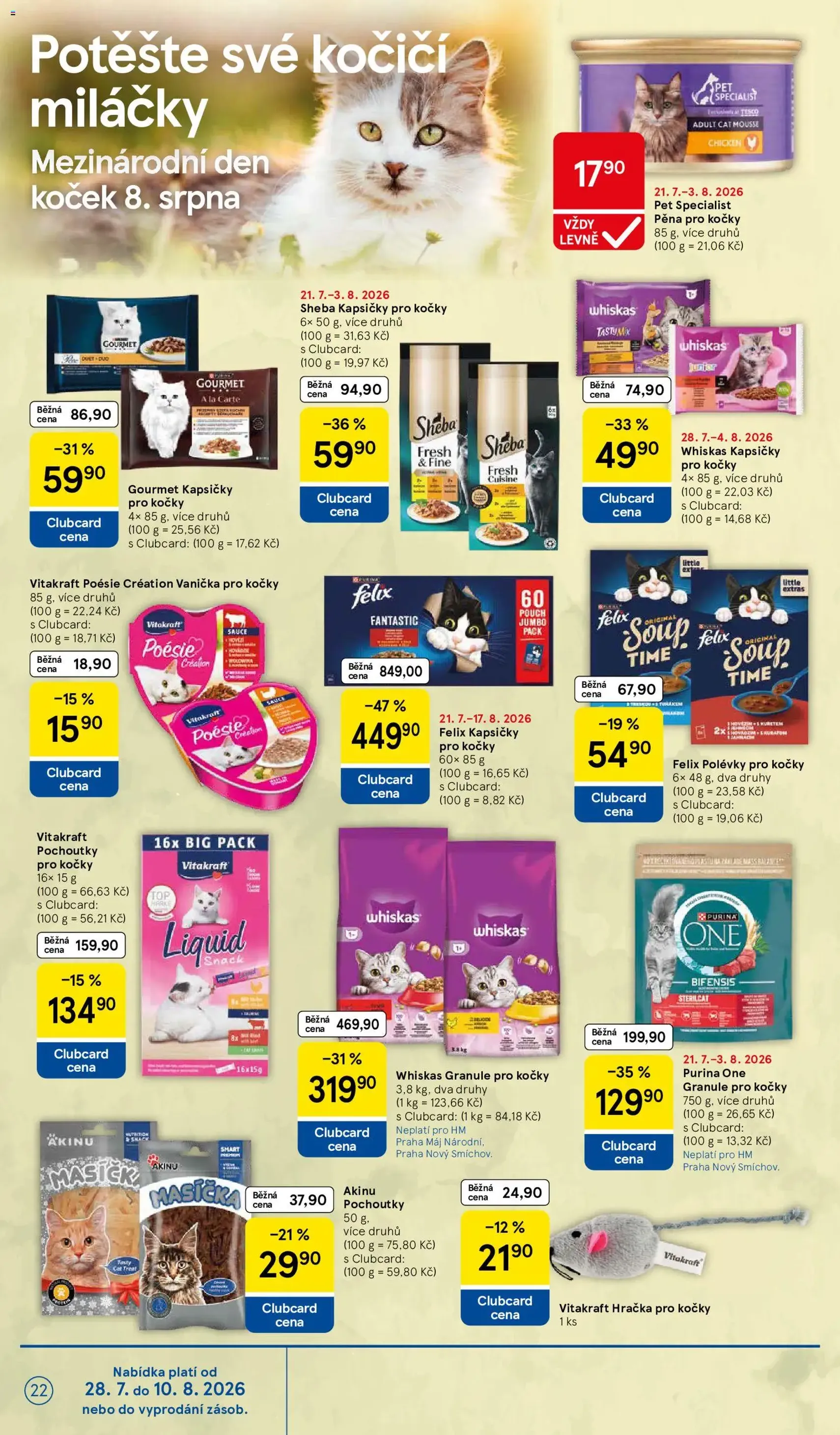 Tesco leták - Hypermarket - platný leták od 29.07.2026 strana 22 z 29