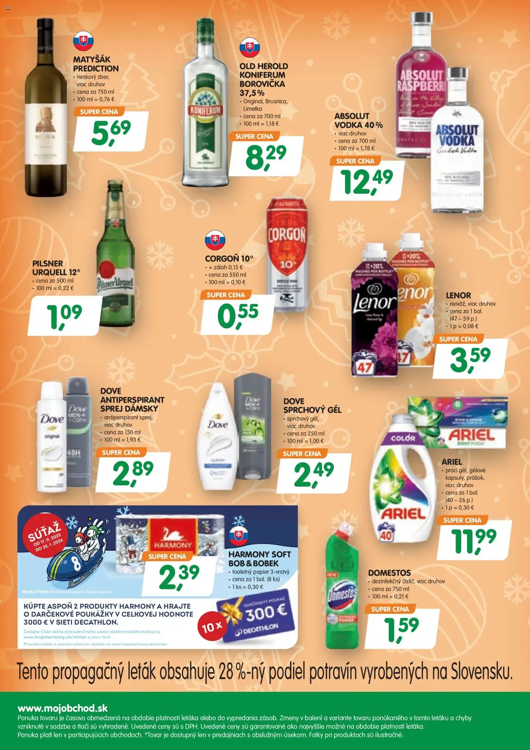 Môj obchod leták - platný leták od 21.11.2025 strana 6 z 6