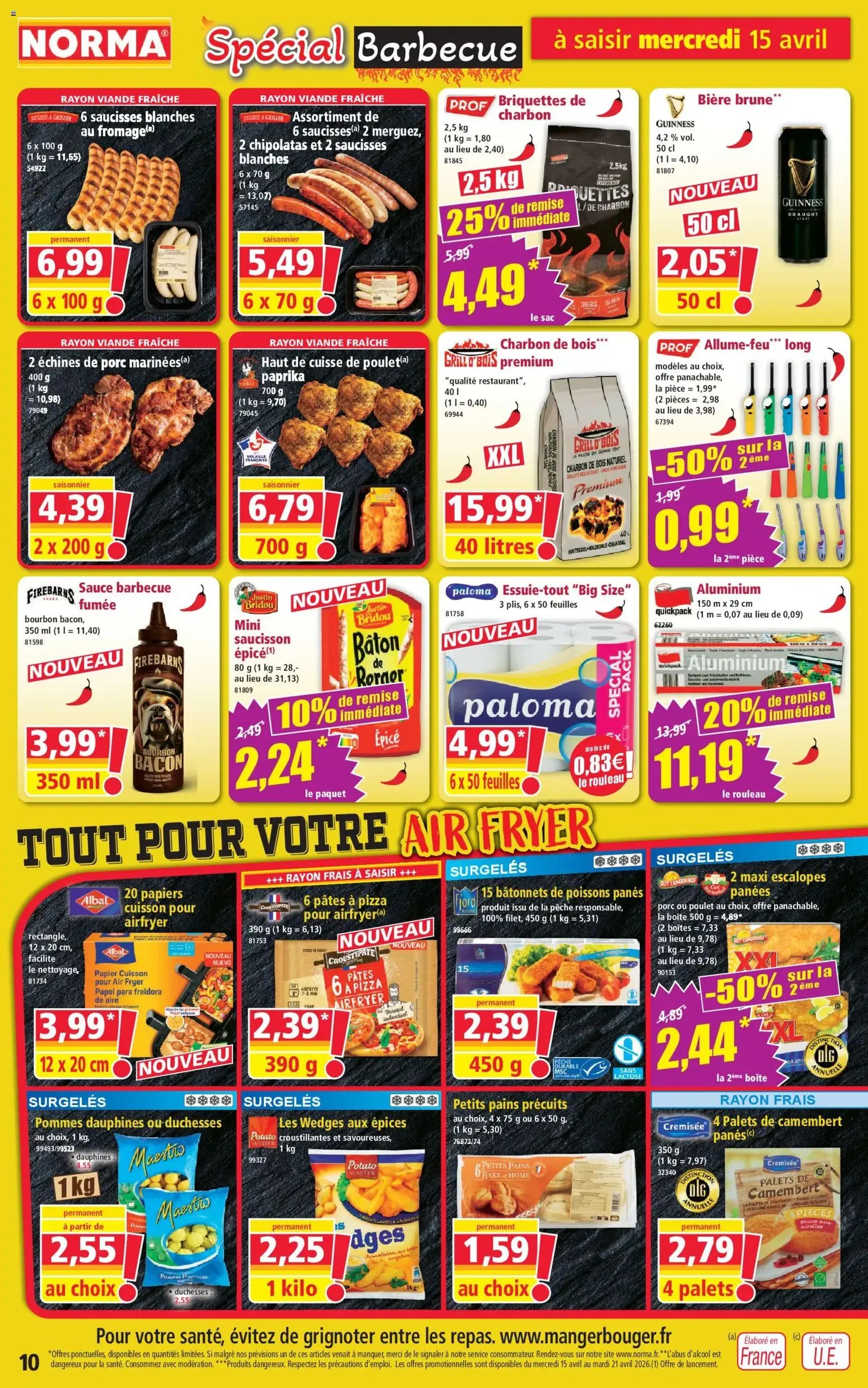 Norma catalogue - brochure valable à partir du 15/04/2026, page 10 sur 14