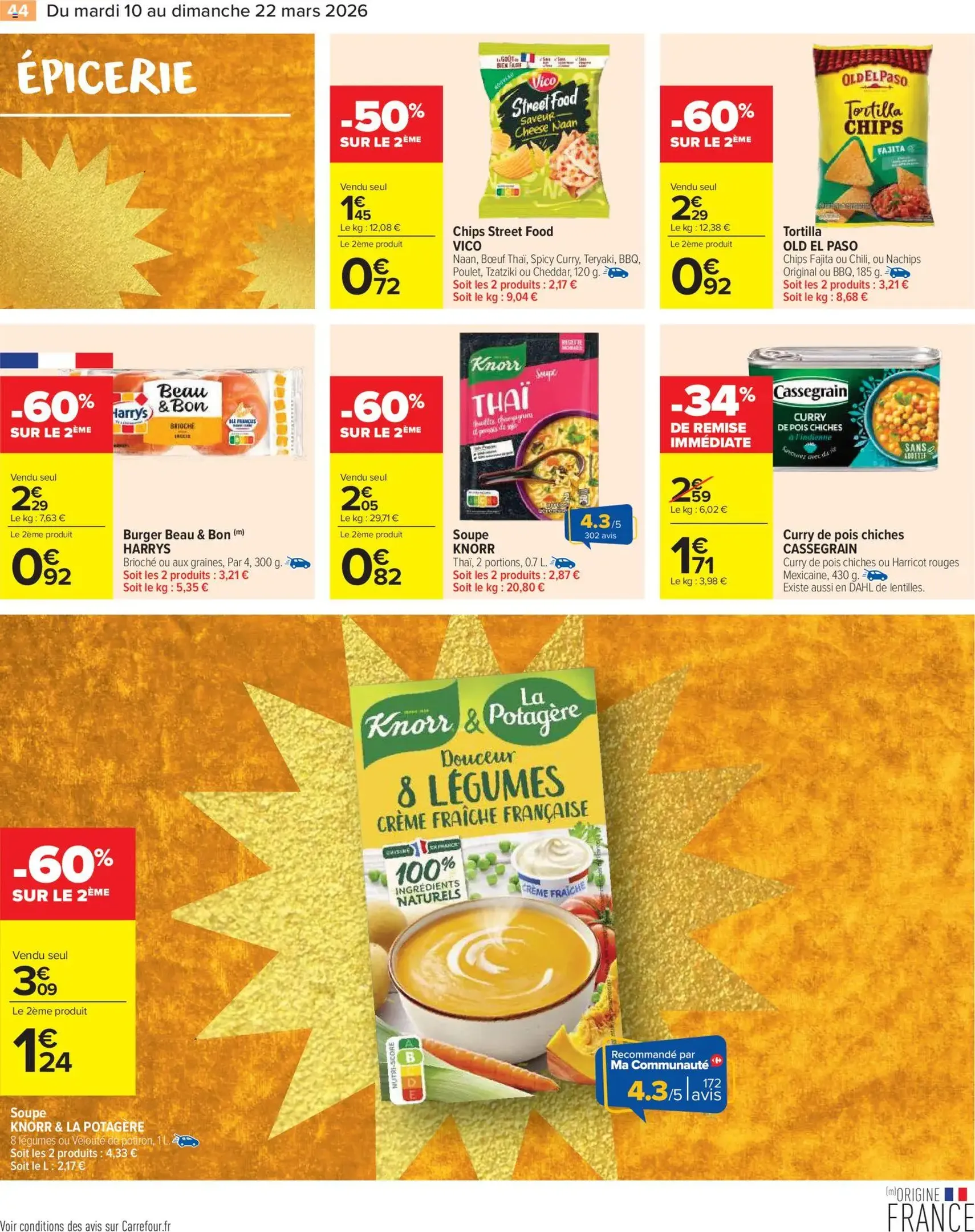 Carrefour Market catalogue semaine 11 - brochure valable à partir du 10/03/2026, page 46 sur 62
